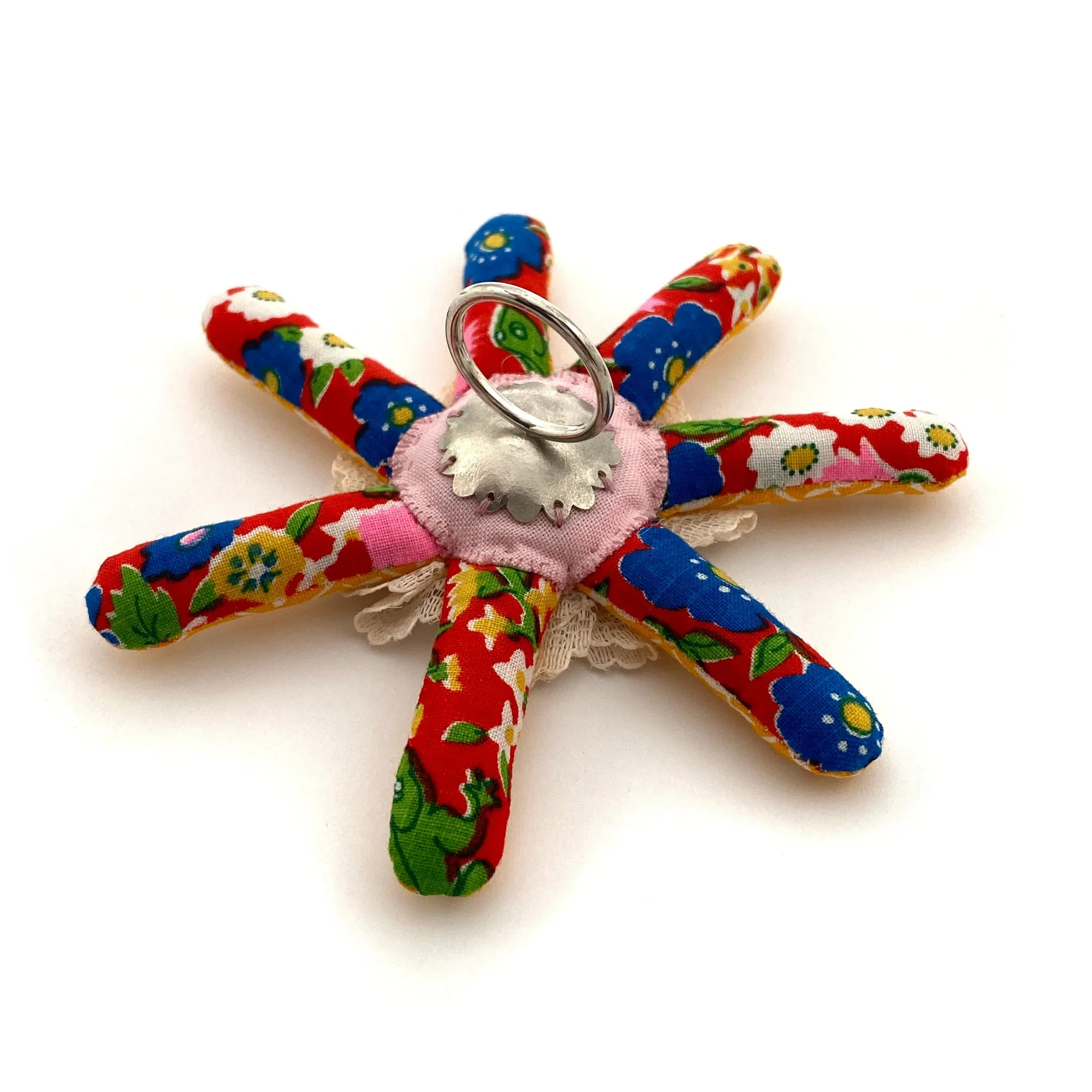 yellow flower ring back