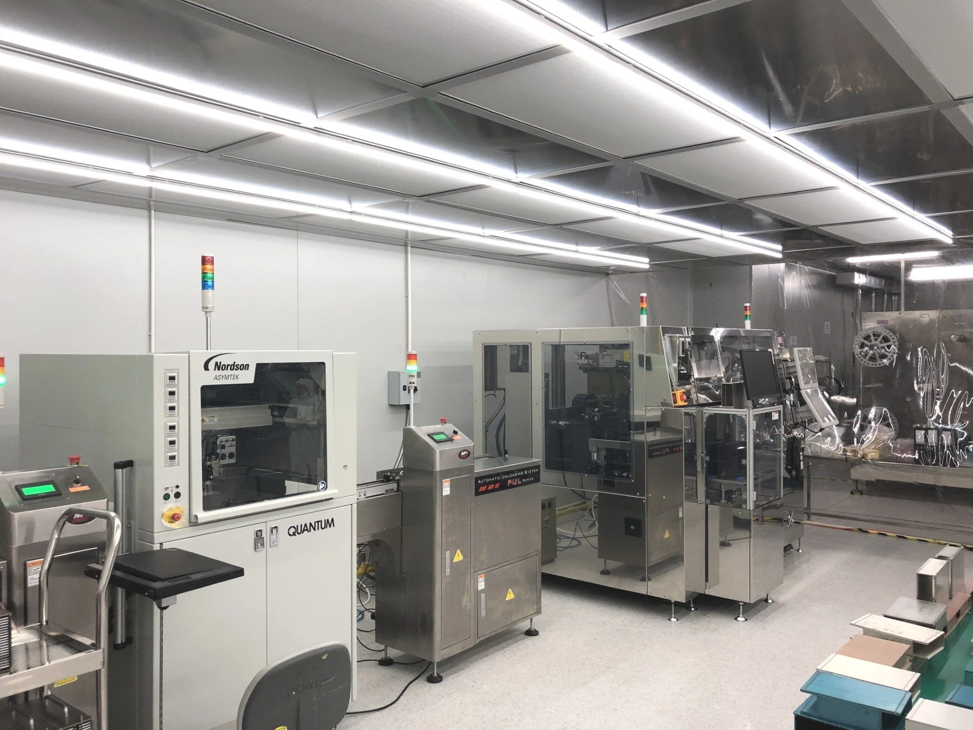 cleanroom lighting LED hong kong 潔淨車間燈 無塵車間 潔淨車間 香港