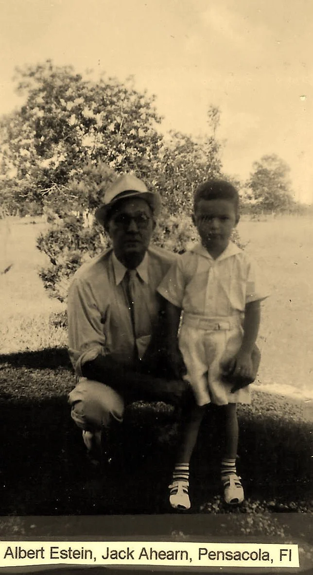 Albert and Jack Ahearn (?) in Florida