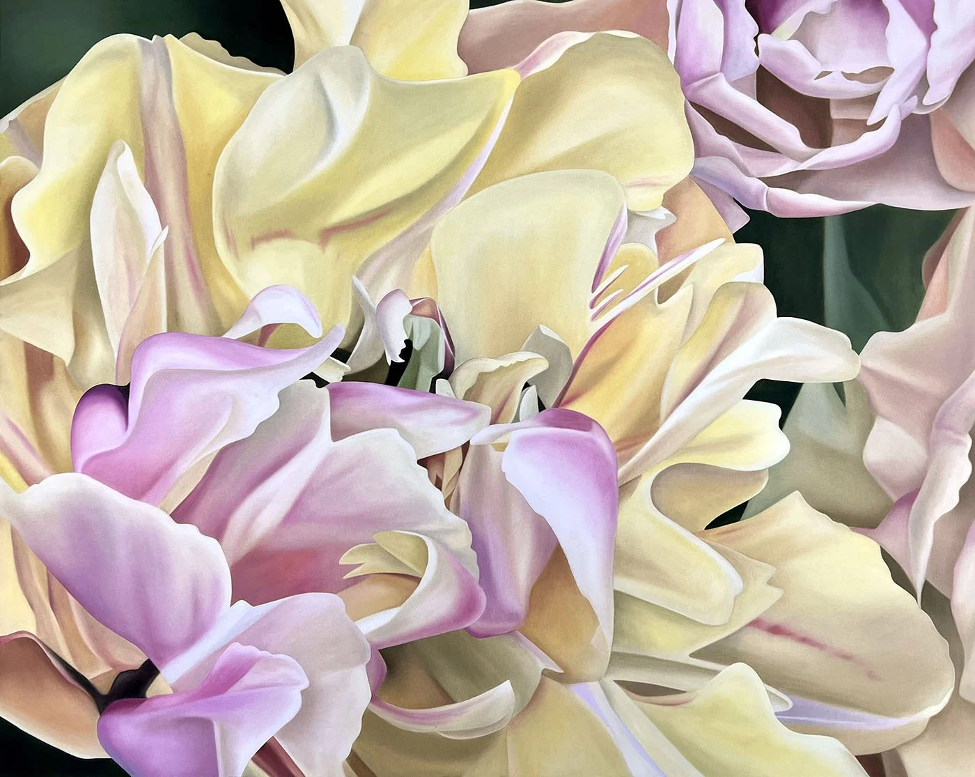 Verona Sunrise, 2022, oil on canvas, 120x150x4cm (sold)