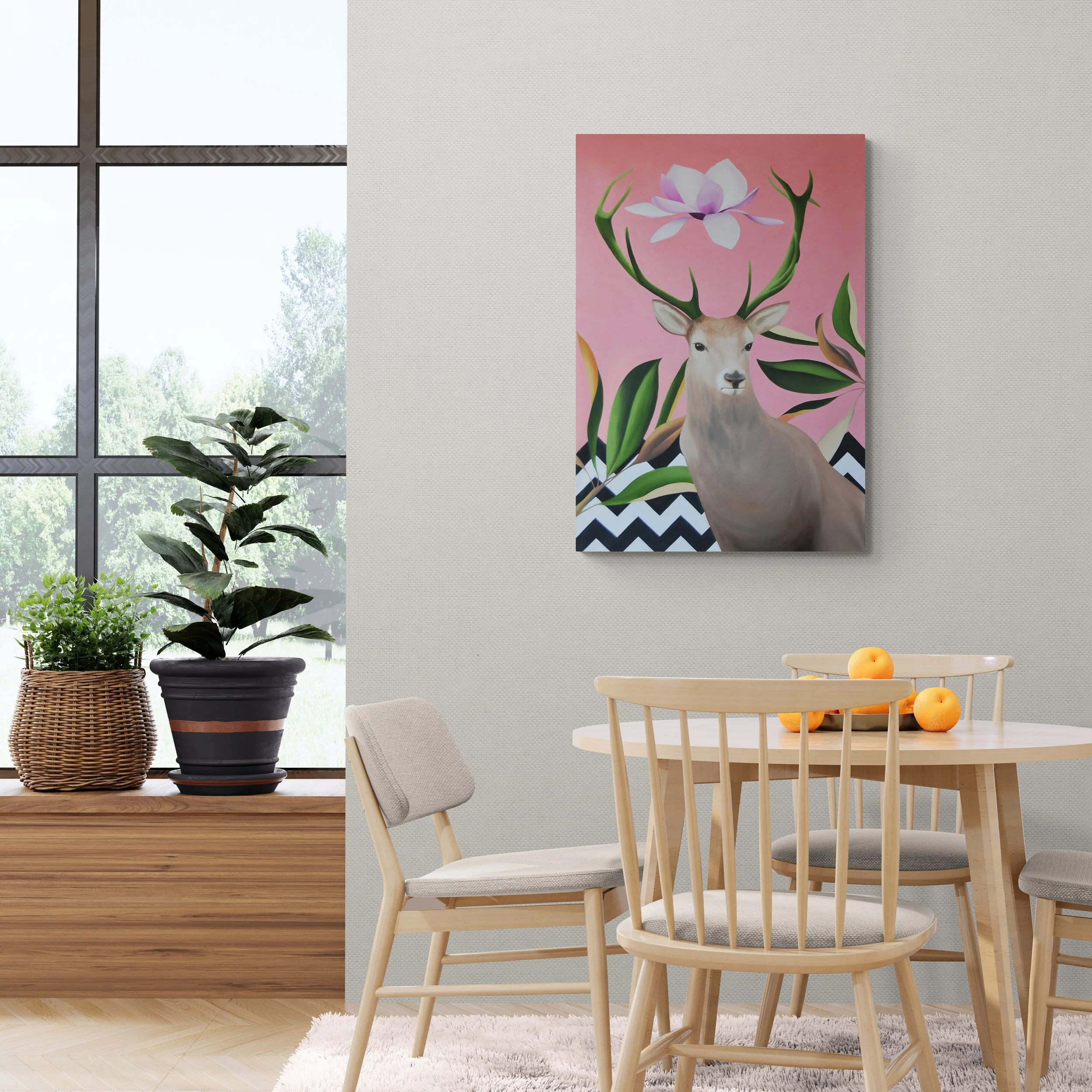 Oh Deer_artist_Ildze Ose_2017_dining-room-with-garden-views.jpg