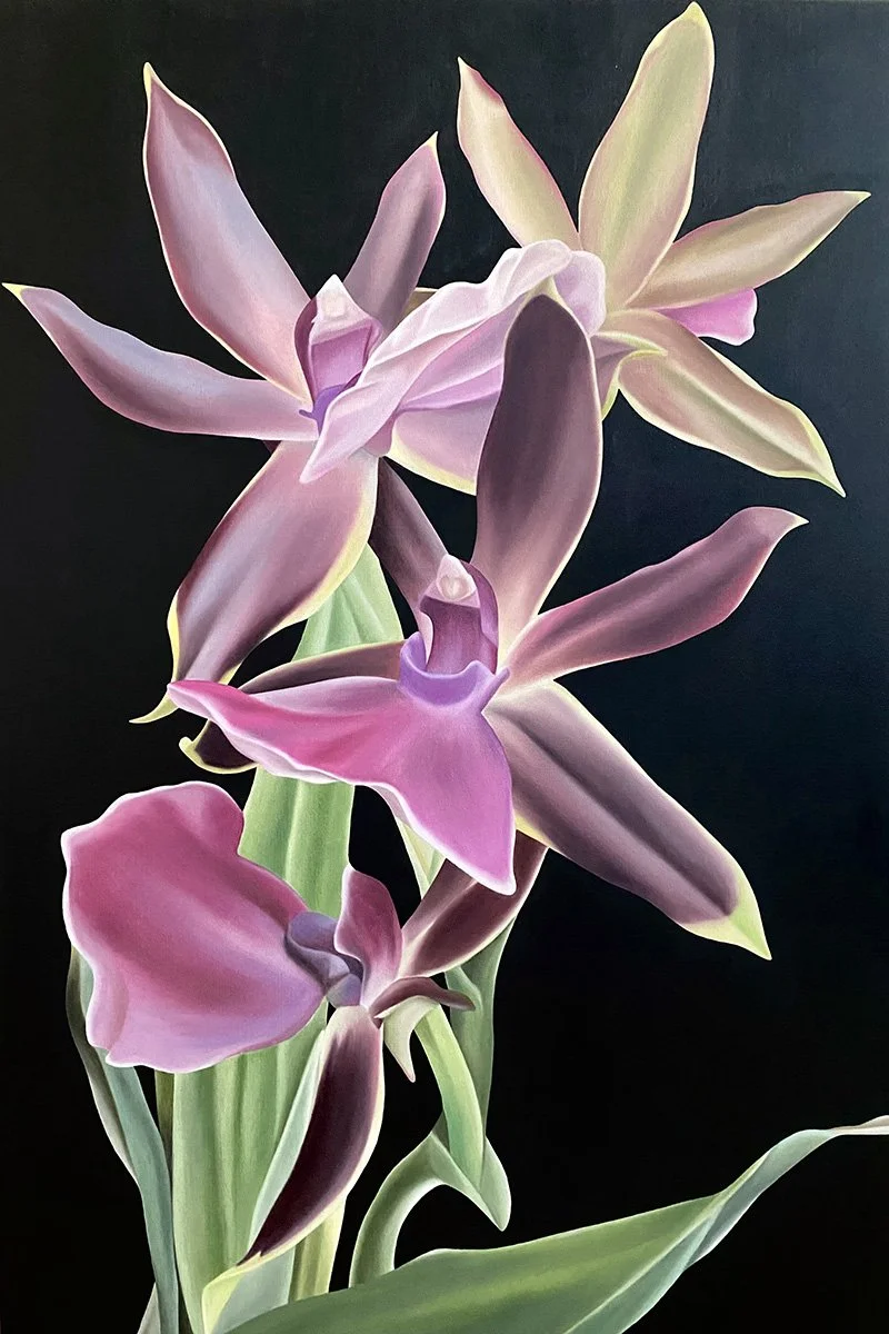 Royal Velvet, 2021, oil/acrylic on canvas, 120x80x4cm (available)