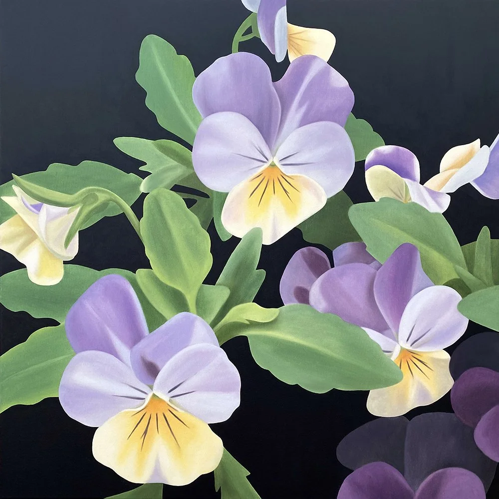 New Beginning, 2021, oil/acrylic on canvas, 80x80x2cm (sold)