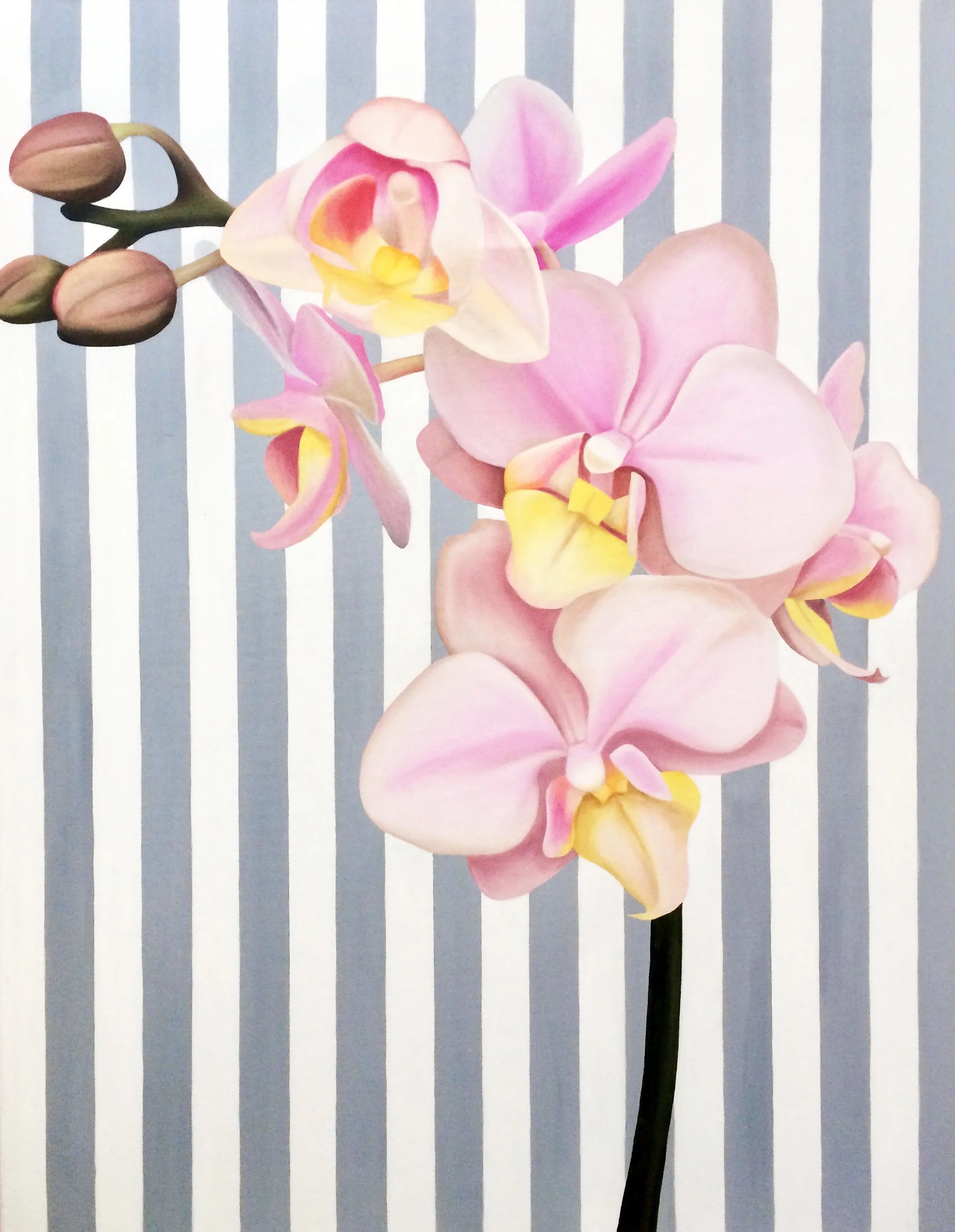 Blossom Of Love, 2019, oil/acrylic on canvas, 100x80x3cm (sold)