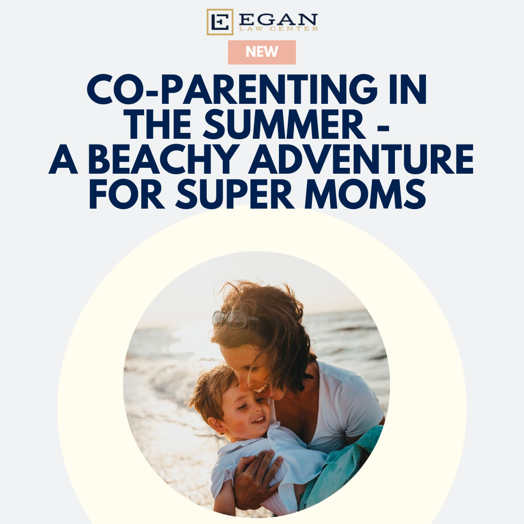 Co-Parenting in the Summer - A Beachy Adventure for Super Moms 