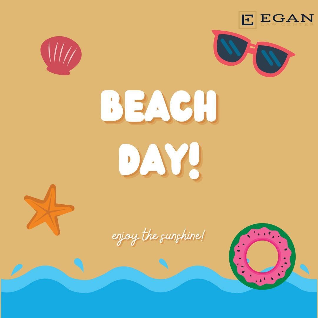 Did someone say beach? It's a beautiful day - get outside and enjoy the sunshine! 🐚 🏄&zwj;♀️ ☀️

#eganlawcenter
#manchesterbytheseama
#divorce
#lawyersofinstagram
#bostonlawyers
#coparenting
#divorcelaw
#womenownedbusiness
#childsupport
#divorcesup