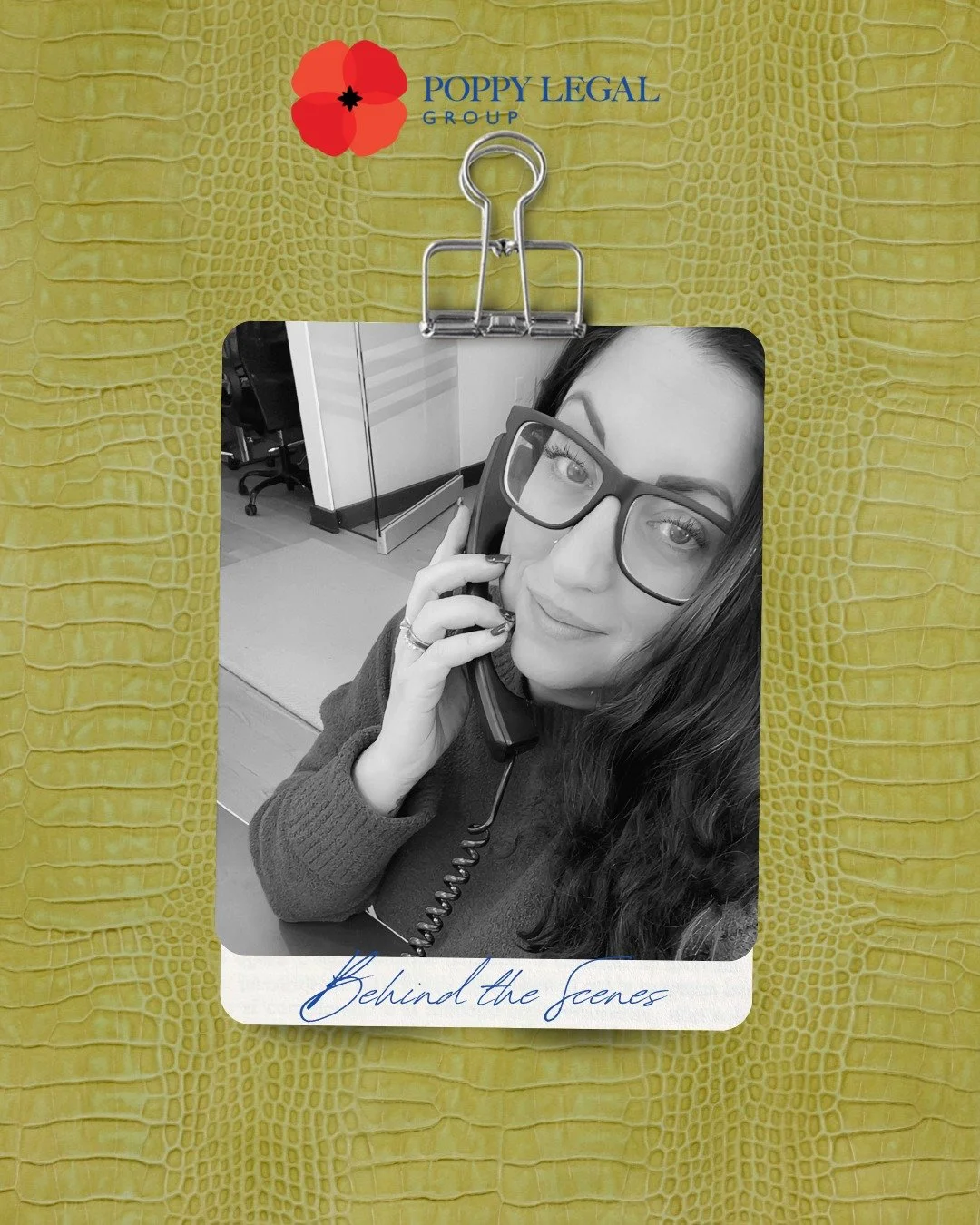 Happy Wednesday from Poppy Legal Group.

A little behind-the-scenes look at our team in action. From client calls to creative planning, there is always something happening behind the scenes as we work to support our clients and community.

Here&rsquo