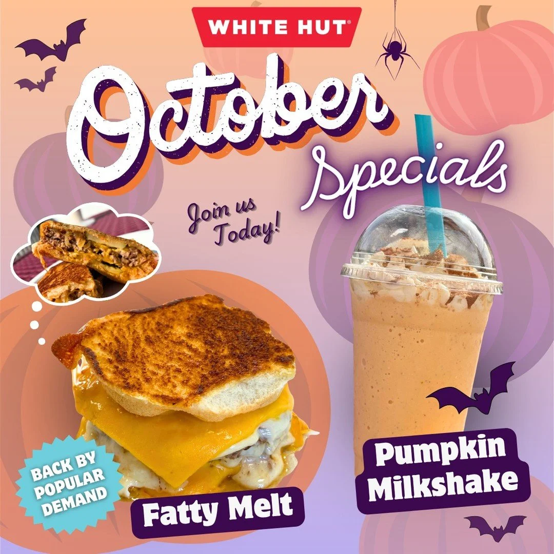 ✨BACK BY POPULAR DEMAND✨
You loved it so much, we had to bring it back&hellip; the FATTY MELT is here for October! 🍔🔥
A juicy single or double burger stacked with cheddar, tangy spicy sauce, pickles, and fried onions, all on a grilled inside-out bu