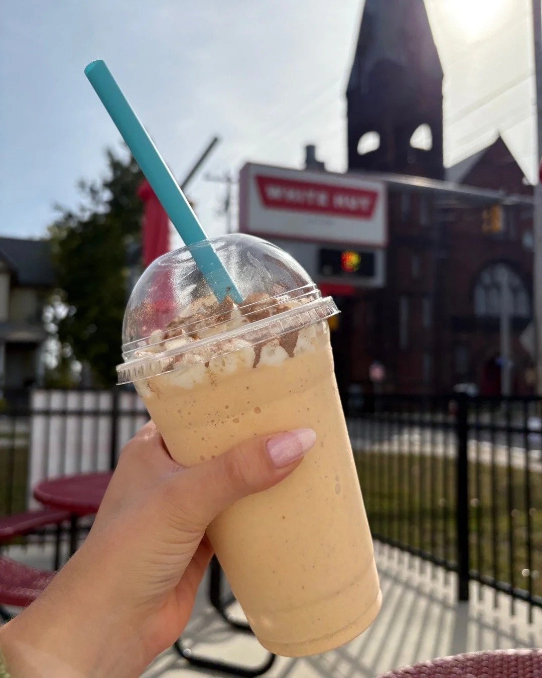 Something wickedly sweet this way comes 👻
Our Pumpkin Milkshake is the treat everyone&rsquo;s craving this spooky season 🎃🥤 Sip on it today! 
#pumpkinmilkshake #spookyseason #octoberspecials