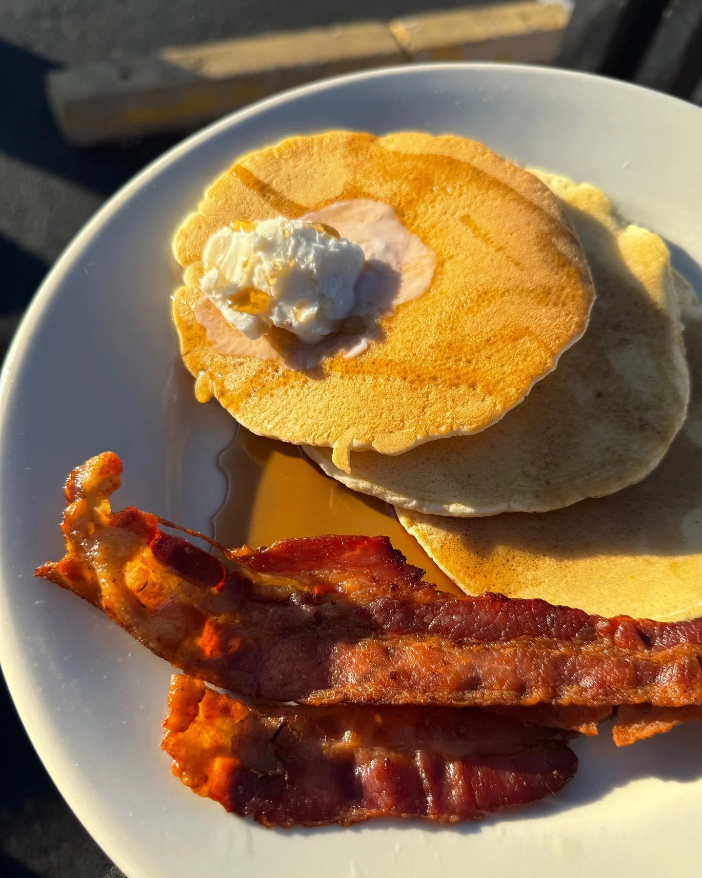 Soak up the weekend with our Pancake &amp; Bacon Breakfast Special! 🥞
It&rsquo;s your final weekend to enjoy it! This monthly special ends Sunday!
#pancakespecial #baconandpancakes
