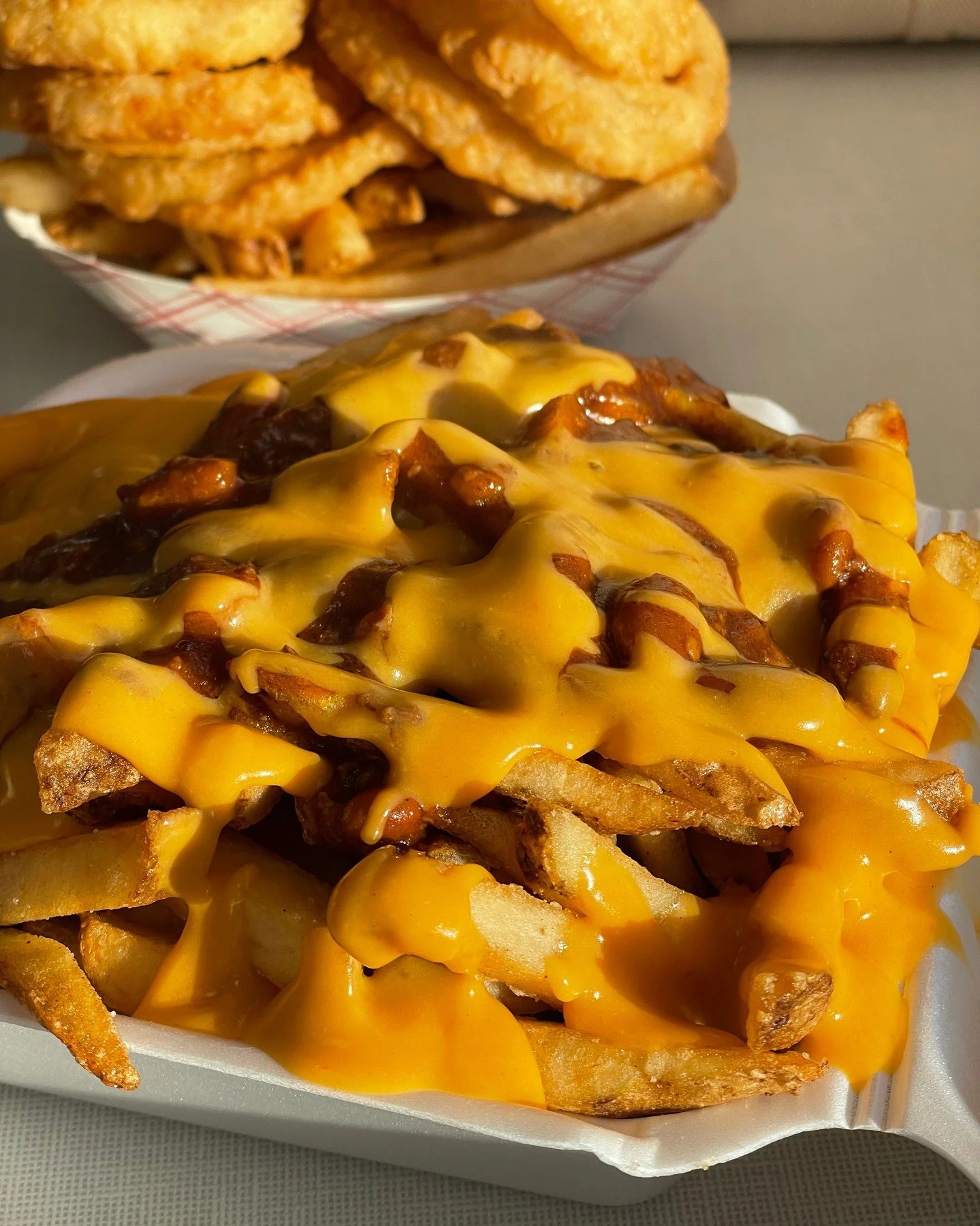 Messy. Cheesy. Unbeatable. 🍟🧀
White Hut Chili Cheese Fries!