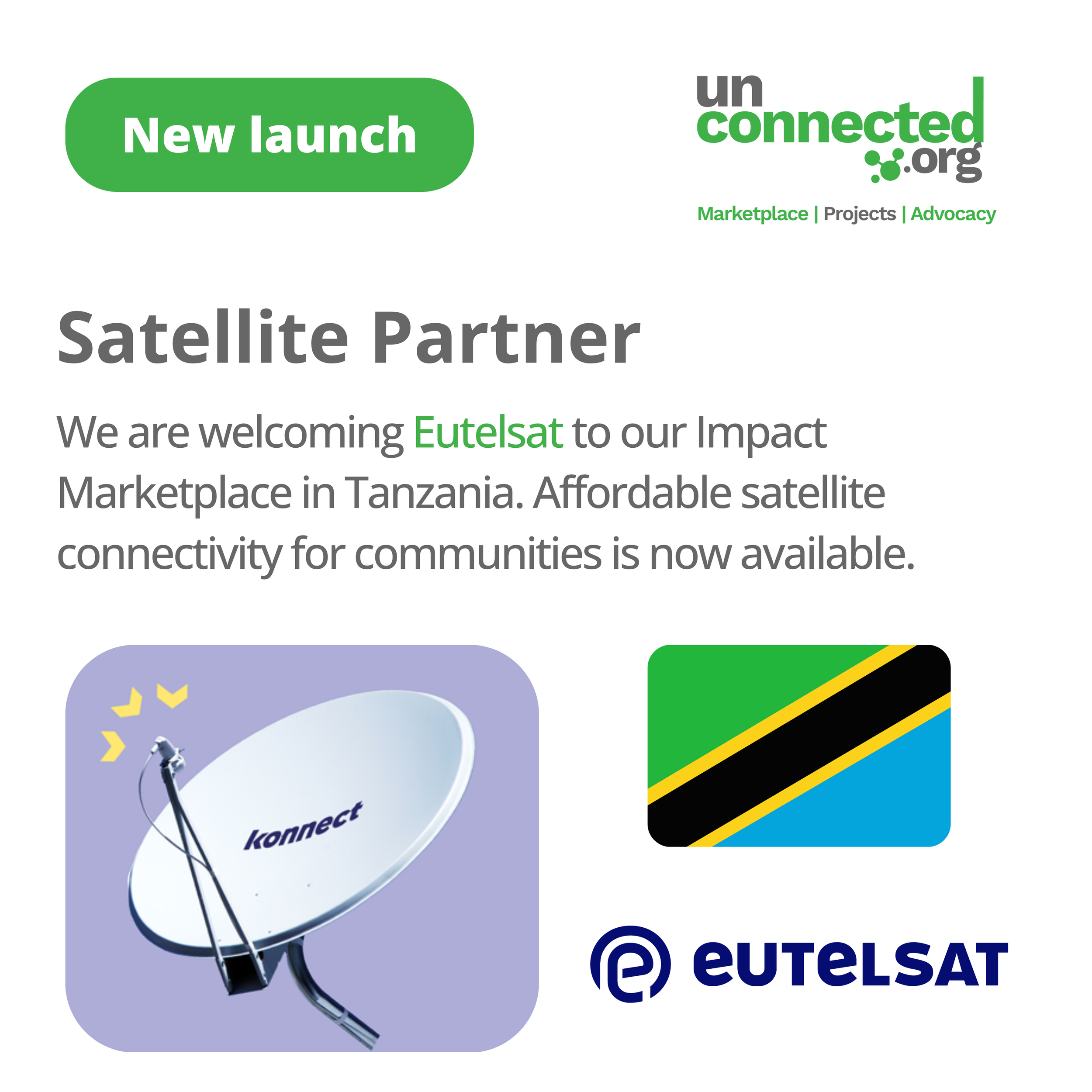 Launching Sustainable Connectivity in Tanzania with Eutelsat KONNECT