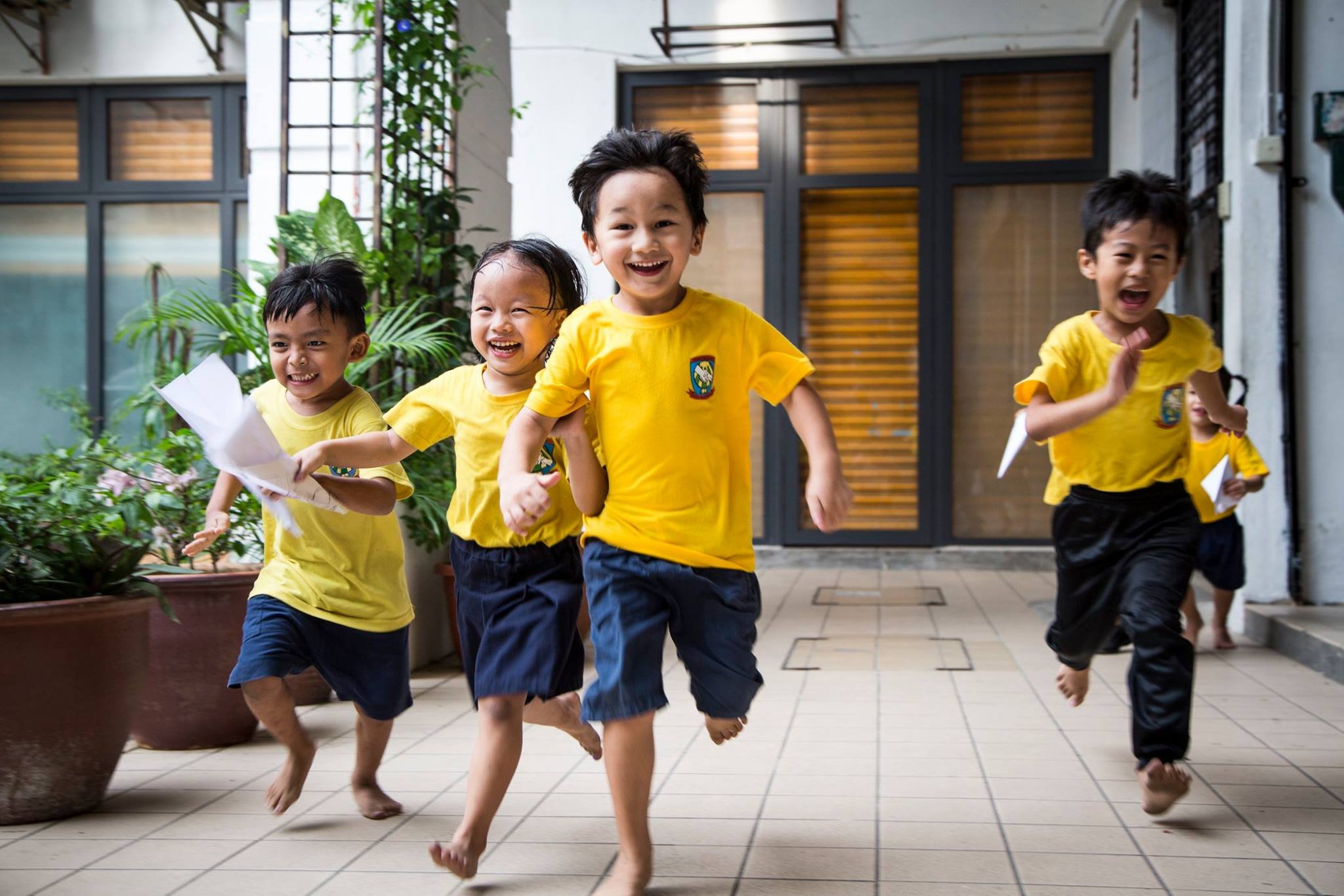 Group of excited children Dignity For Children