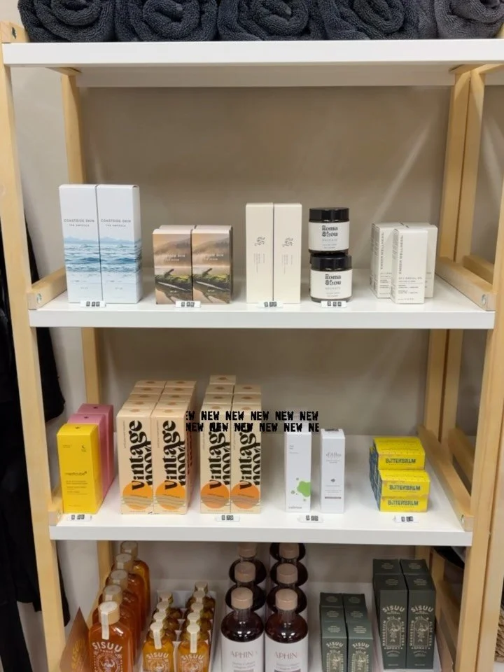 the newest drop. ⚡️
I am stoked to carry @sisuu.life &amp; @emberwellness in the studio and can&rsquo;t wait for you all to discover them as well! take a peek- more info about each is available online! 🤍