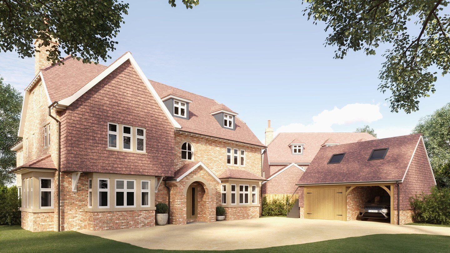 Two beautifully detailed properties to replace an existing single plot home in the heart of Farnham Common, Slough.

A pleasure to work with our talented architect friends once again.