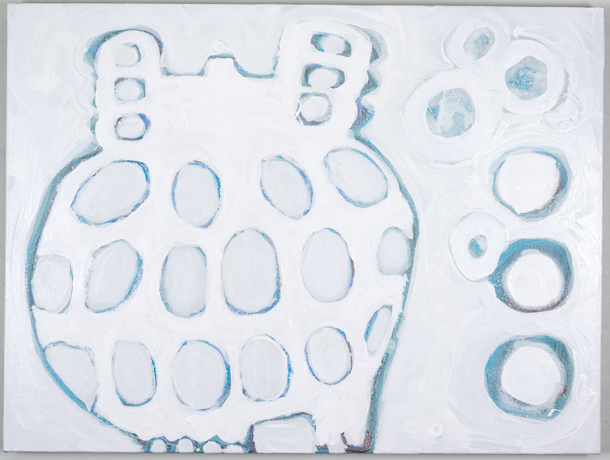 VESSEL LIBERATION - 30" x 40" - Acrylic & Graphite on Canvas - $4,500.