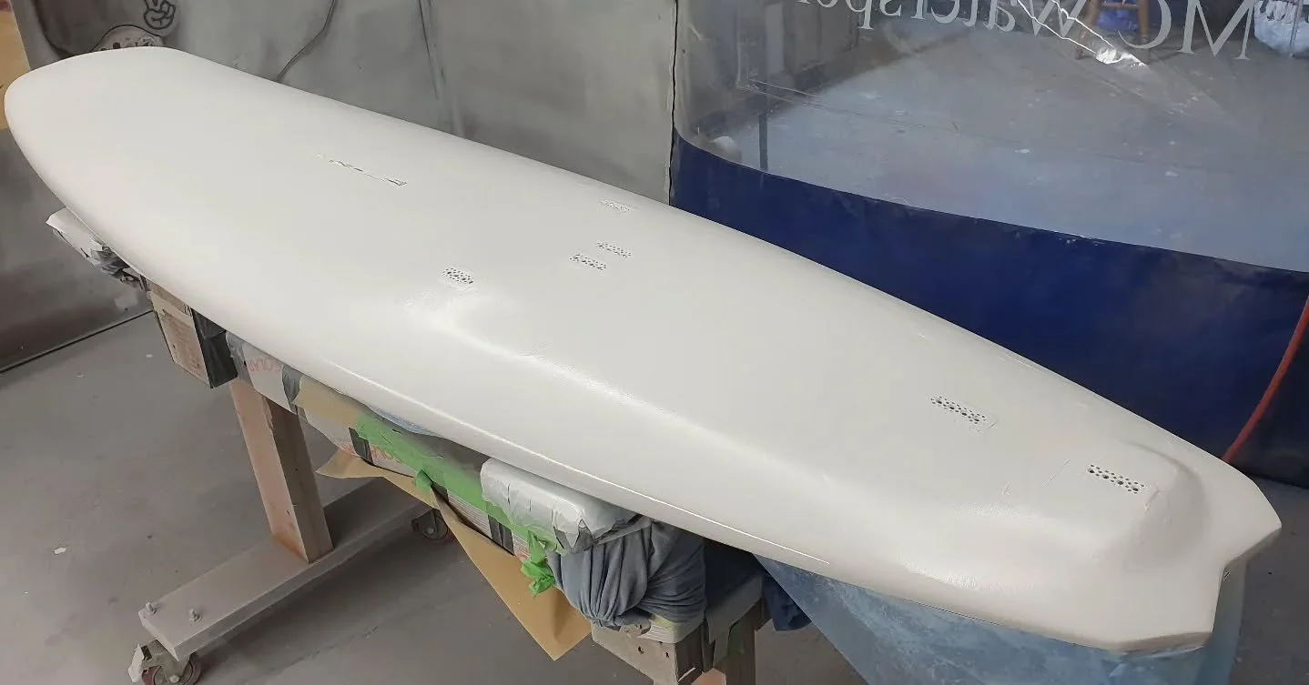 Resto project getting sorted before heading off to the land down under 🇦🇺 
.
.
Restorations, repairs and more for all your windsurfing, surfing, wingboarding, stand up paddle boarding needs, get in touch, email 📧 hello@mcwatersports.com.
.
.