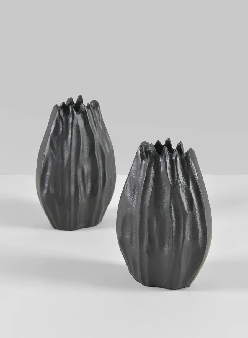 Cosmos Bark Vase (5")