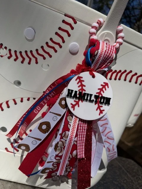 Sports Bag Tassle & Tag