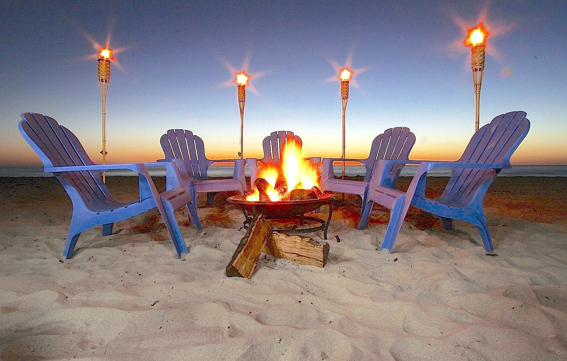 IVY+ Harvard Club Hosts 2nd Annual Bonfire at La Jolla Shore