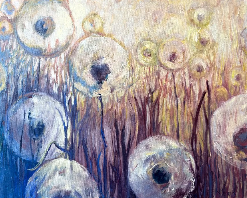 Glow, 16"x20" oil on canvas, Kate Norris
