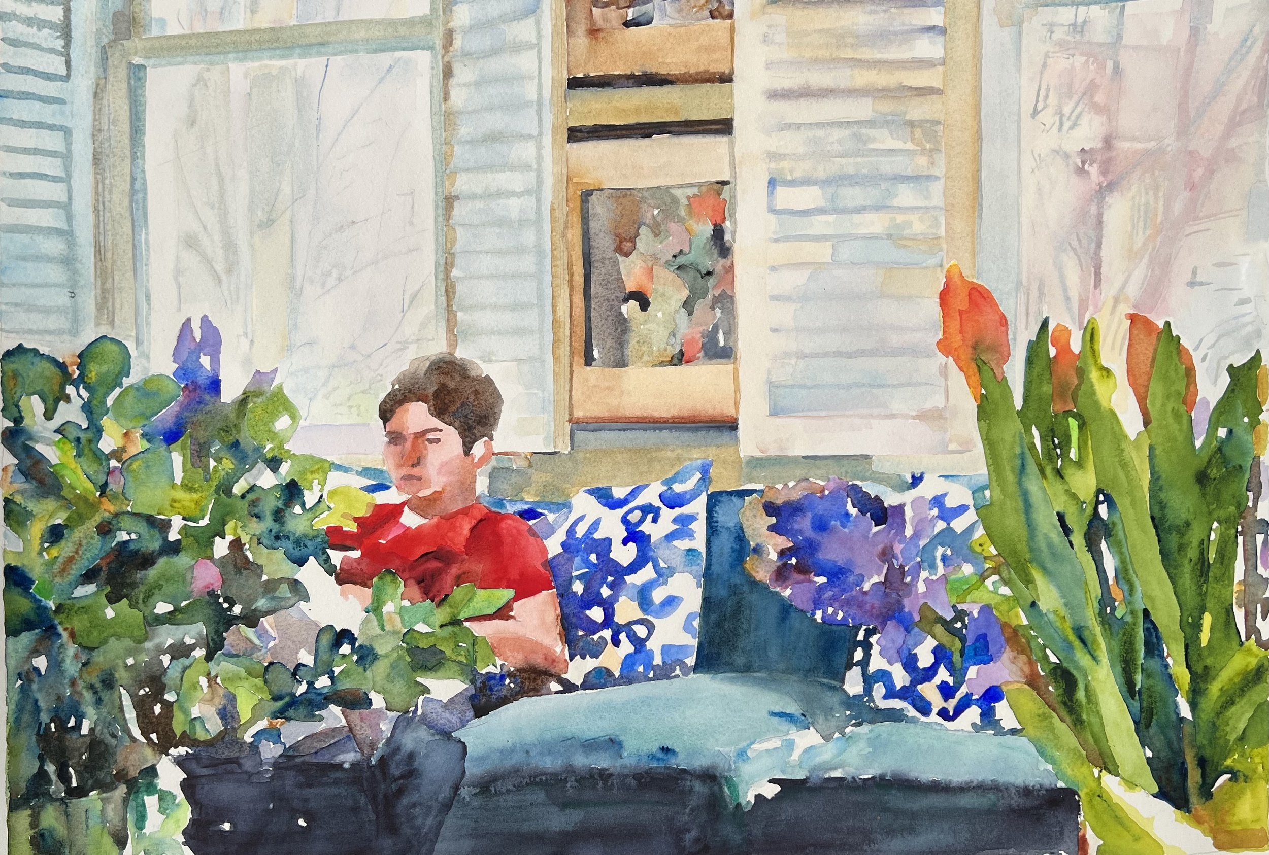 View from my Sickbed--Emerging Spring.jpg