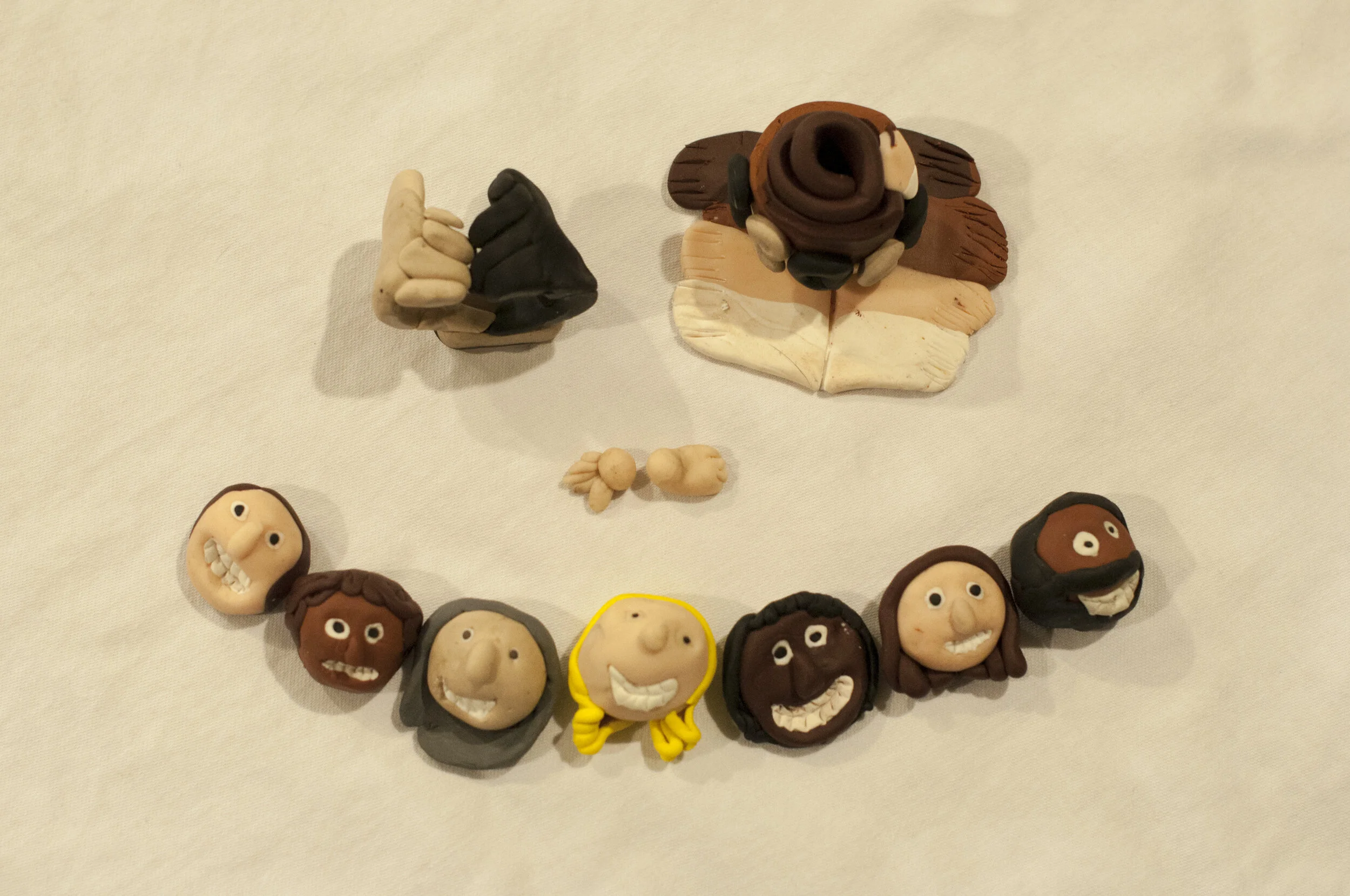  "Clay Faces"  by Amelia Rubie (9)
