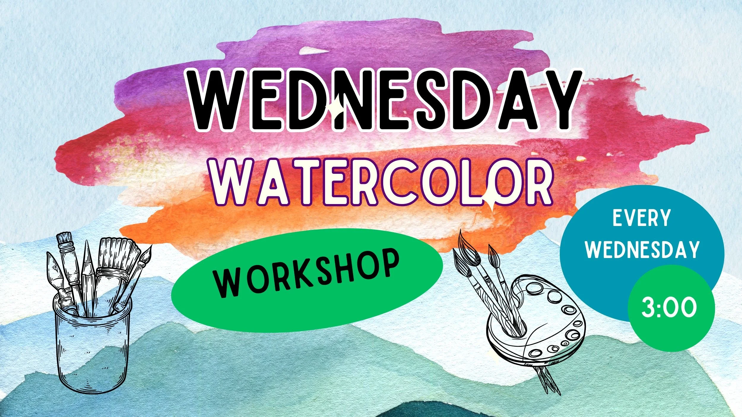 Watercolor Wednesdays