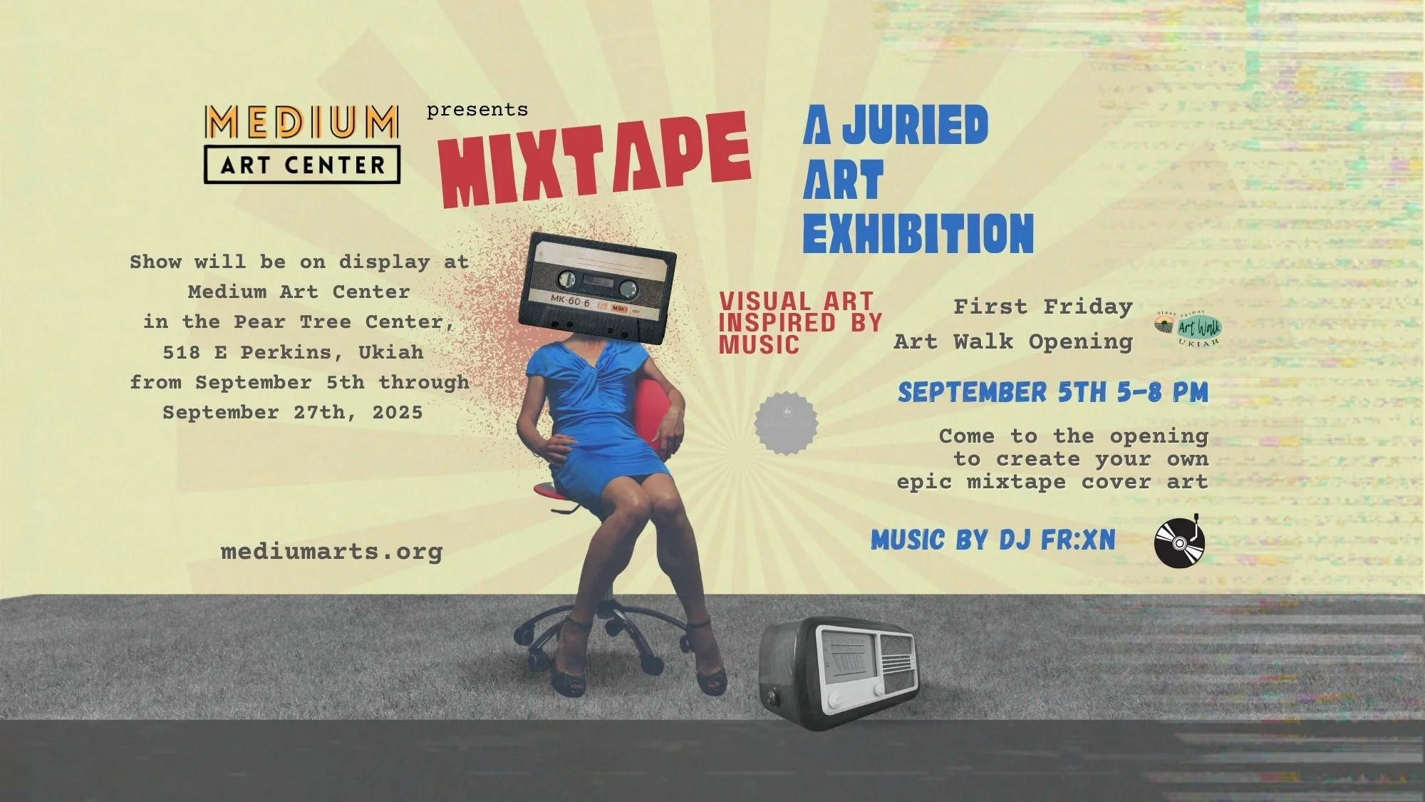 First Friday Art Walk & "Mixtape" Art Show Opening
