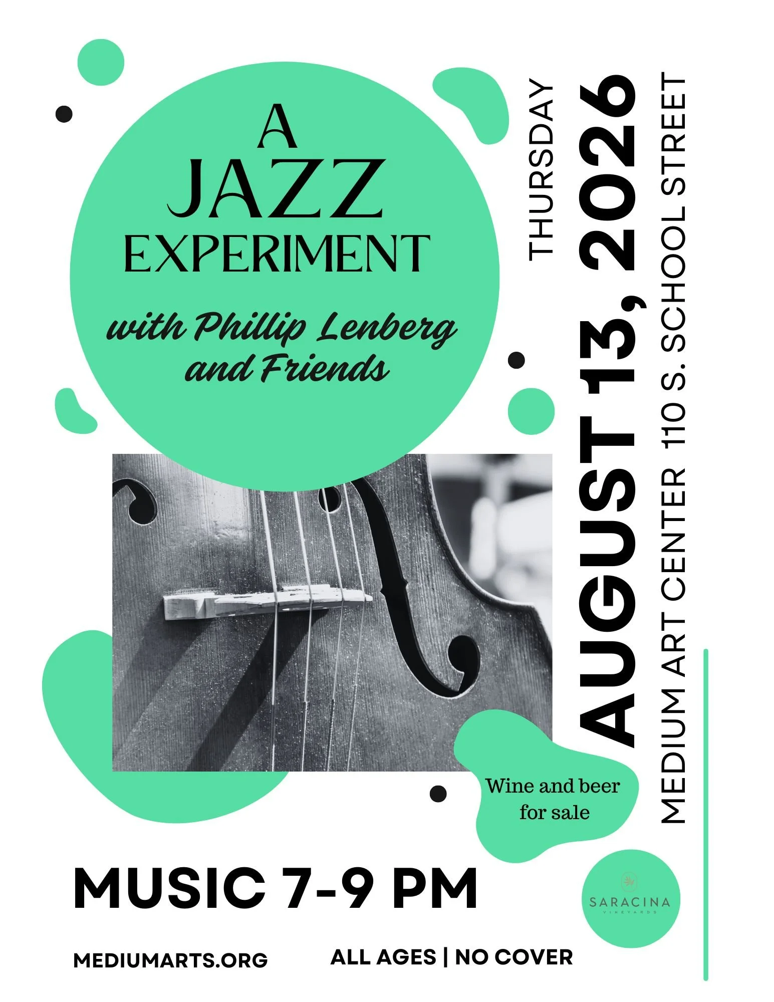 A Jazz Experiment Brings Live Music to Medium Art Center