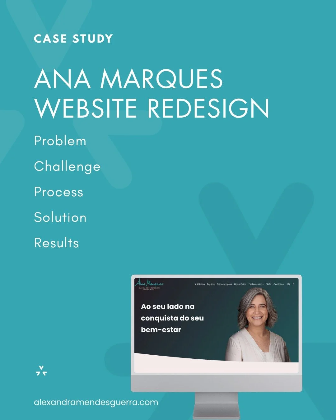 When Ana Marques Clinic first launched its website, WordPress was the chosen platform. 
However, as time passed, updates were missed and new content needs arose, raising the question: should we continue on the same platform or rethink everything?

👉
