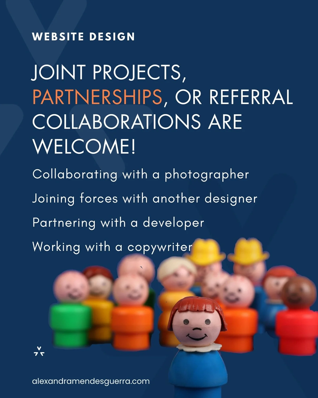 I love working on projects where design, content, and strategy come together.
If you&rsquo;re a copywriter, developer, marketer, photographer, SEO specialist, or another professional who brings ideas to life online &mdash; and you&rsquo;re looking fo