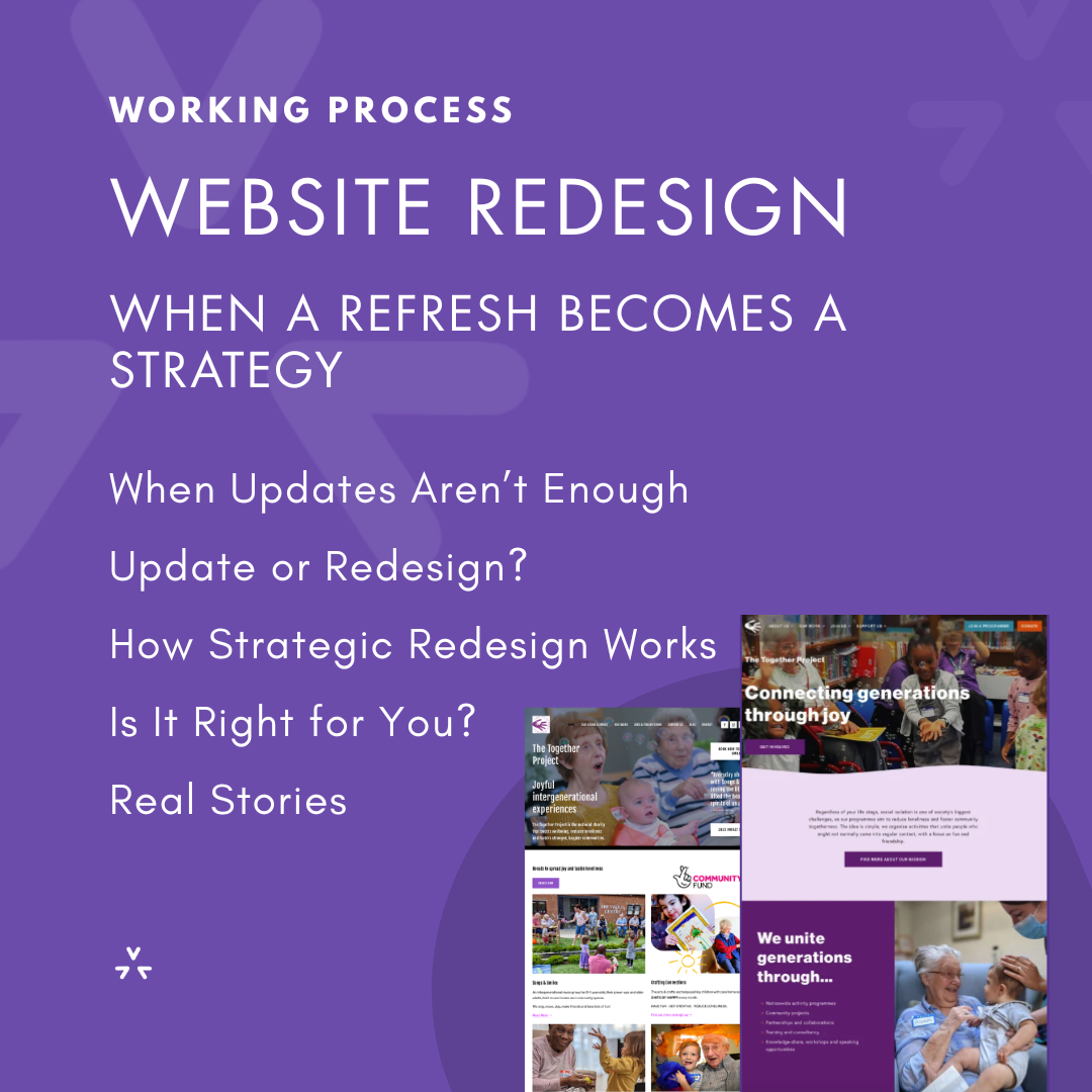 Website Redesign: When a Refresh Becomes a Strategy