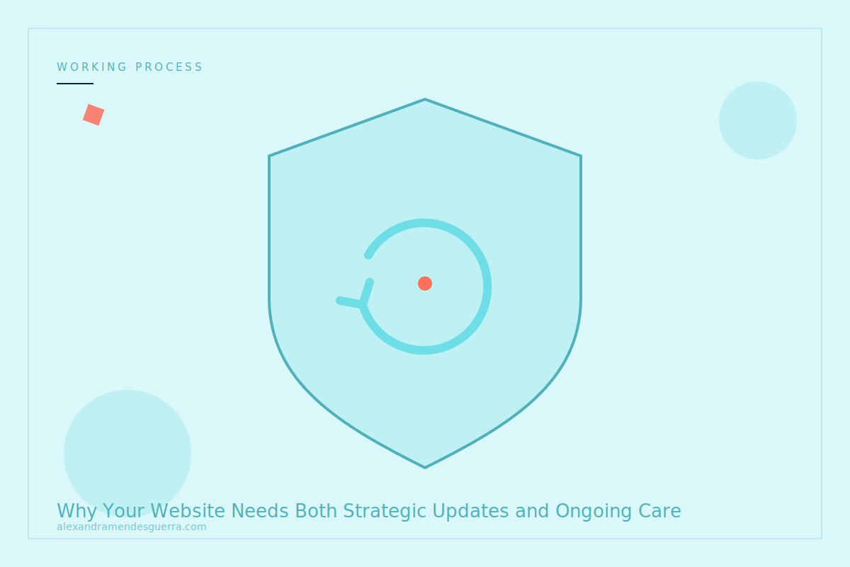 Why Your Website Needs Both Strategic Updates and Ongoing Care