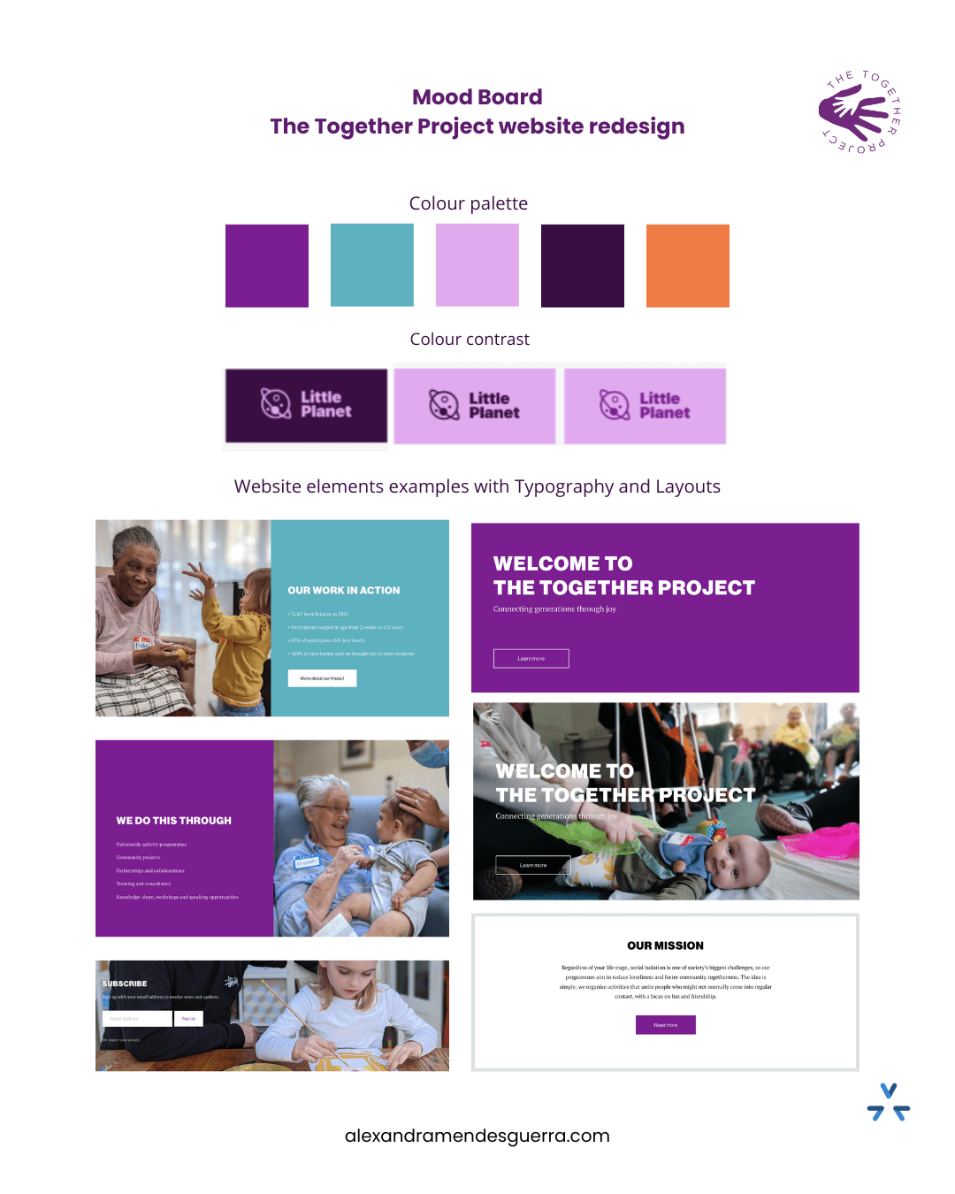 The Together Project Website Redesign Case Study | Alexandra Mendes Guerra
