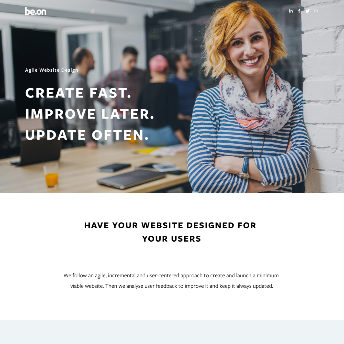 Get a new website to fit your online presence