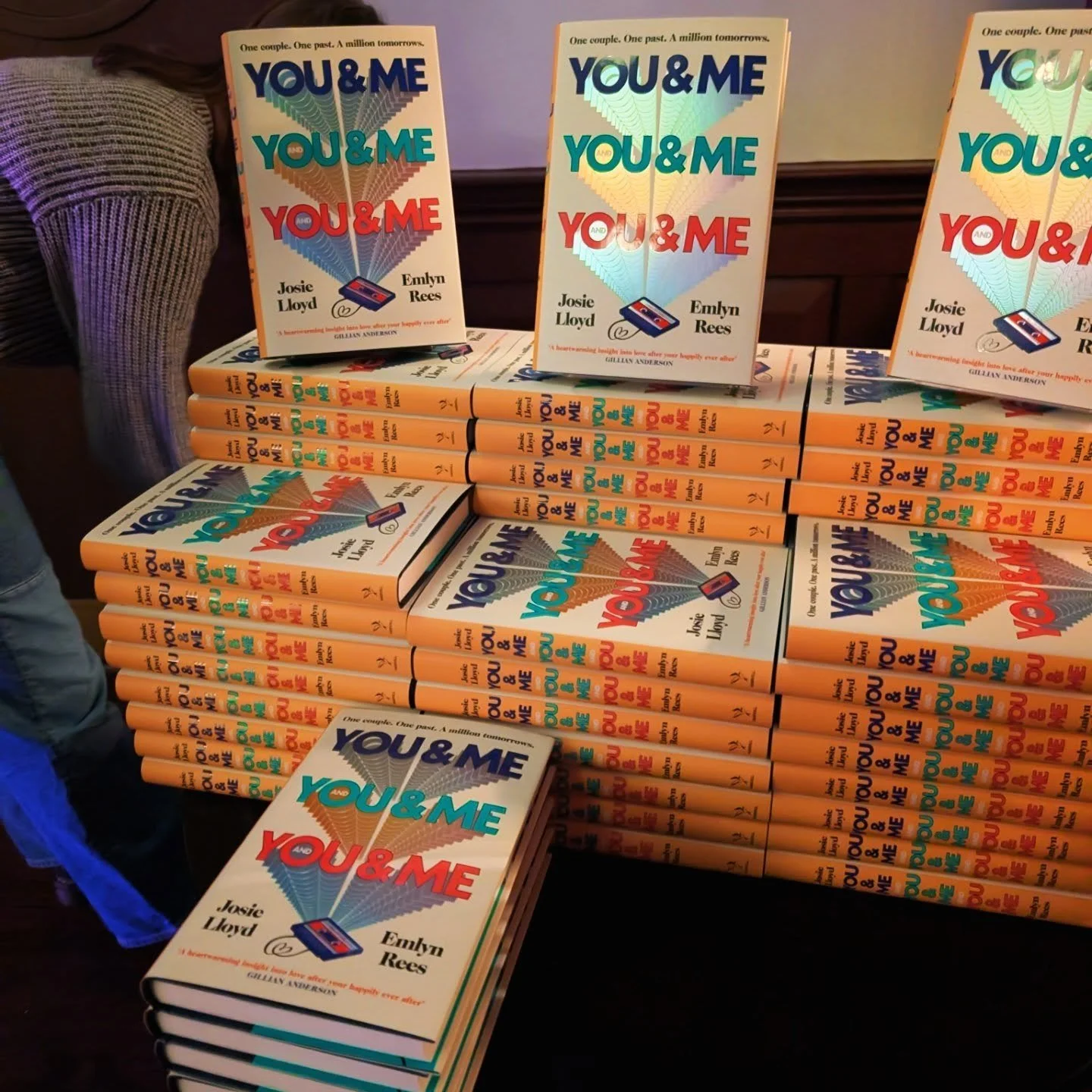 Fabulous launch last night for You &amp; Me &amp; You &amp; Me &amp; You &amp; Me by @josielloydwriter and @emlynreeswriter - brilliant writers and amazing party hosts. Wonderful venue too @northstar_brighton - this hilarious and touching book is jus