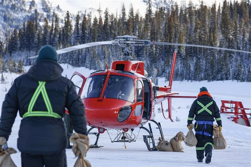 The team that keeps it all moving: Behind the scenes with Icefields Parkway avalanche control