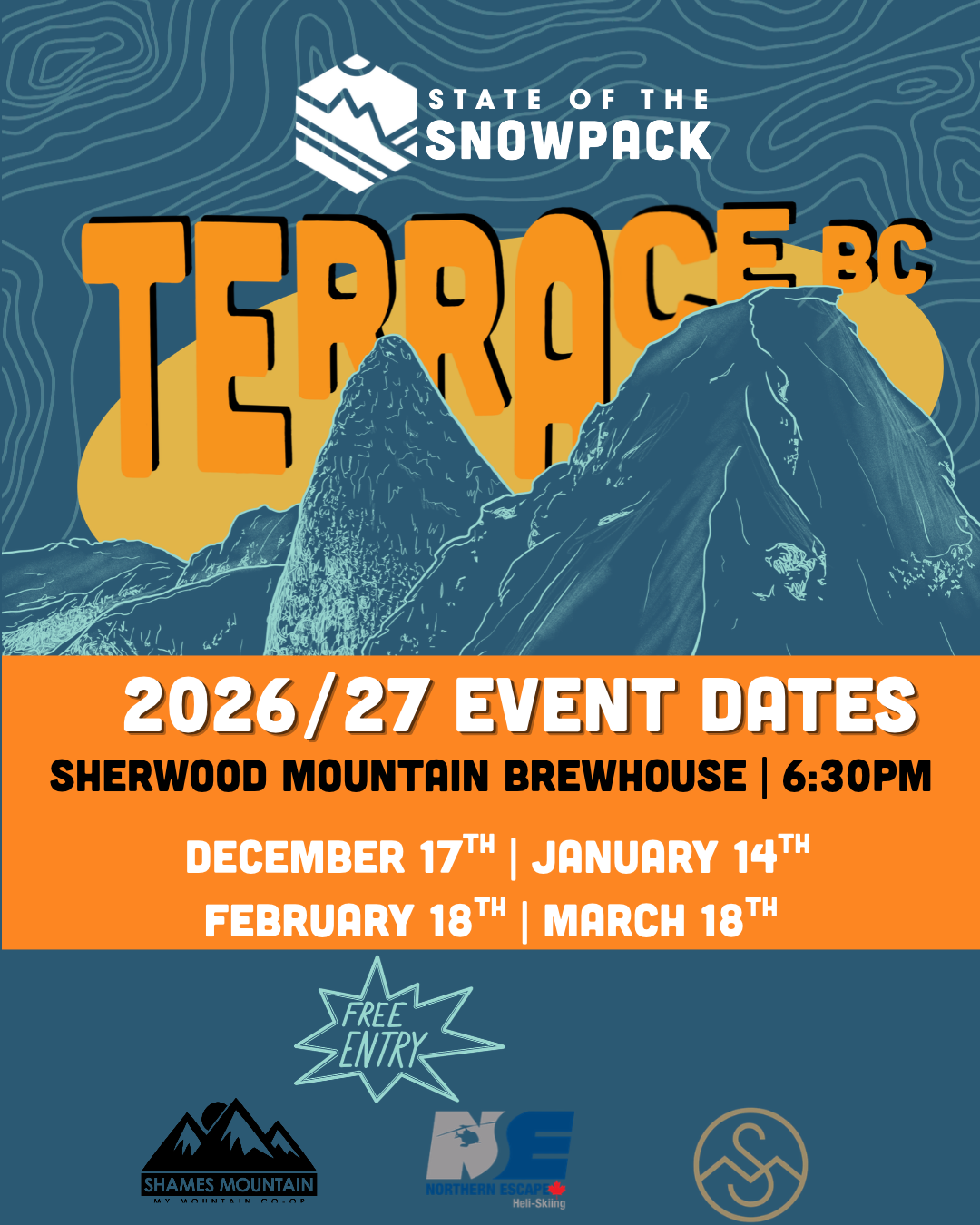 SOTS Terrace - 2026/27 event dates