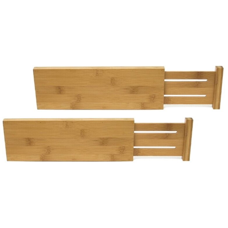Expandable Bamboo Drawer Dividers