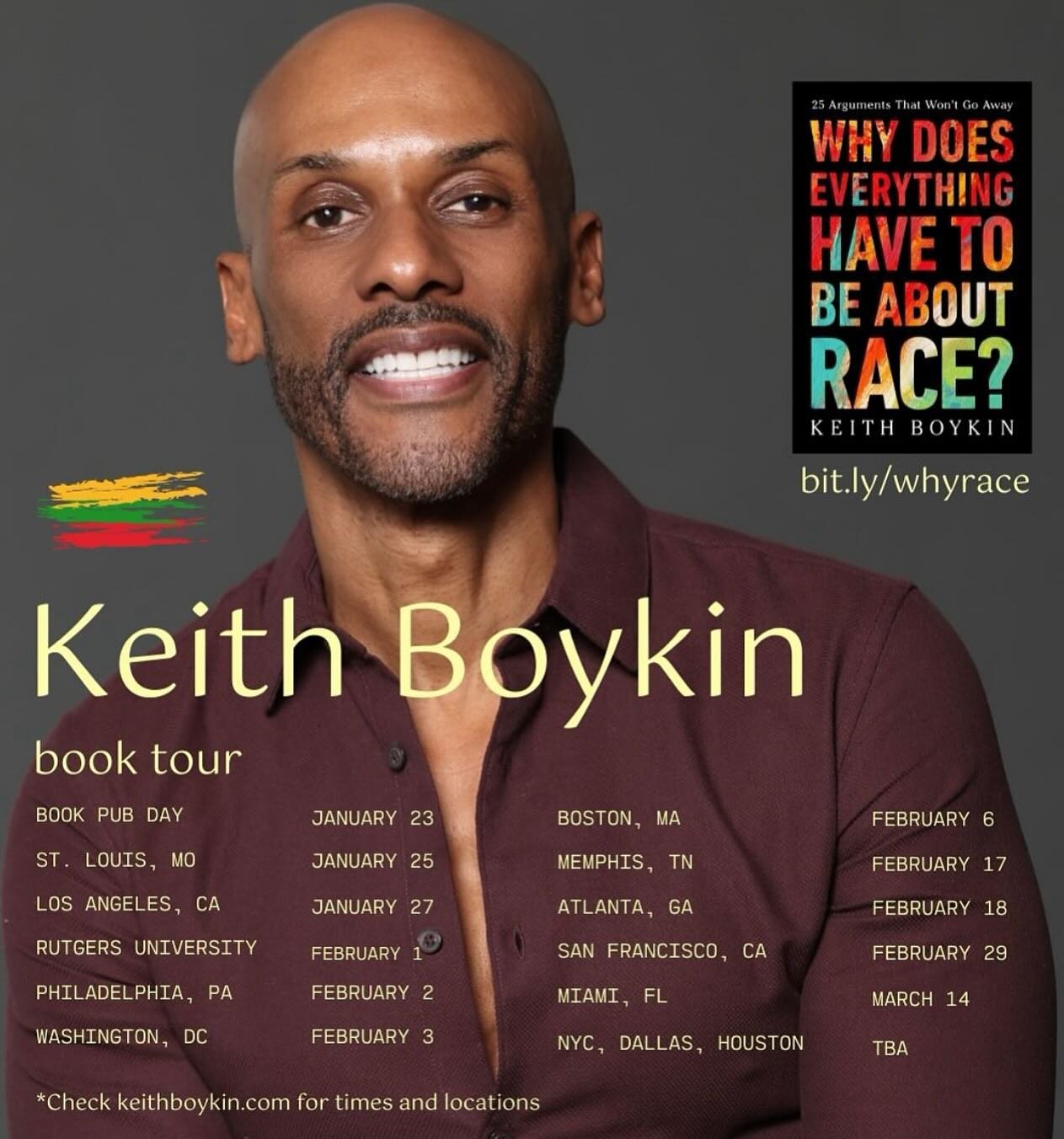 Upcoming Free TBN Event! Visit our website to RSVP NOW!@keithboykin Book Talk Friday, February 2, 2024 @theatreexile #blackhistory #bookstagram #literature #philladelphia #jamesbaldwin
