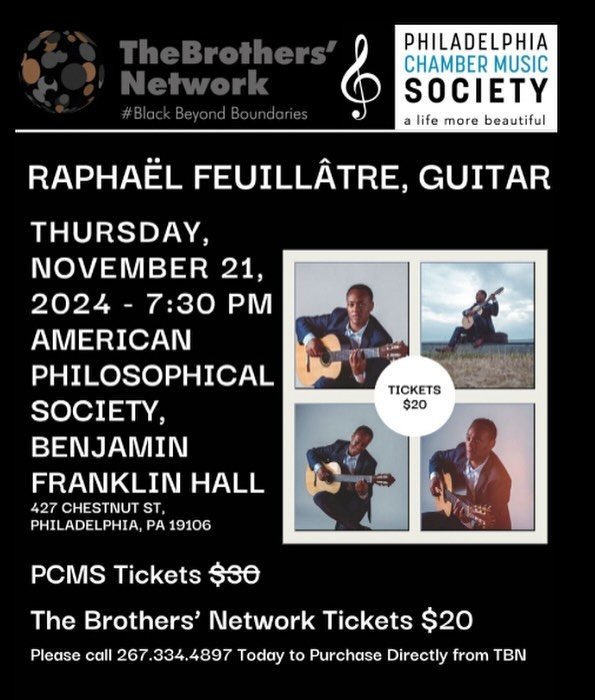 About This Performance
One of the most exciting classical guitarists of his generation, Rapha&euml;l Feuill&acirc;tre has been praised for &ldquo;his amazing sensitivity to his music and ability to create varied and beautiful soundscapes with his ins