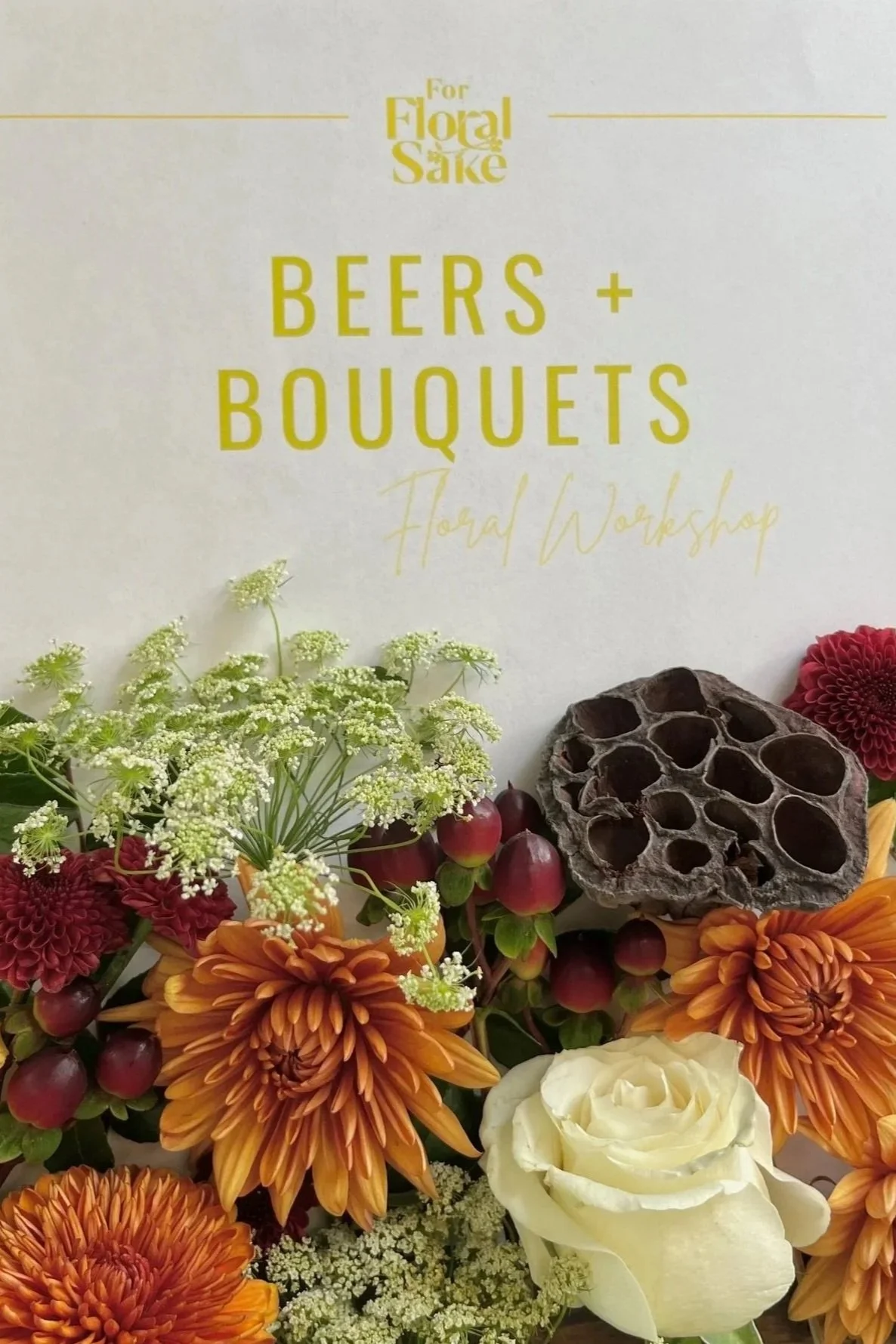Beers + Bouquets | Mon., Nov. 24