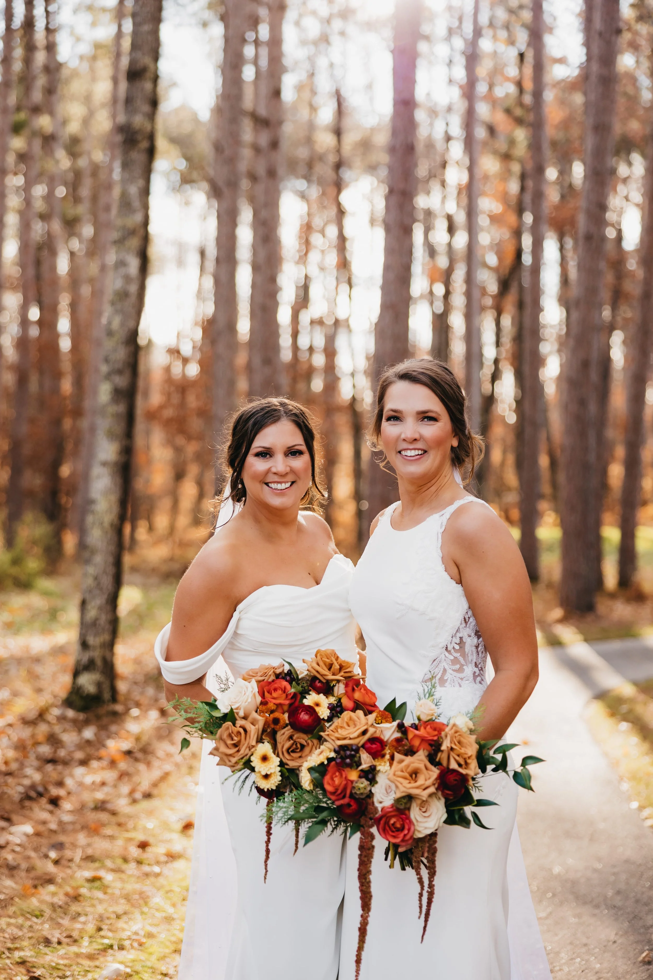 two-brides-fall-path-pines-sunlight-nisswa-mn.jpg.jpg