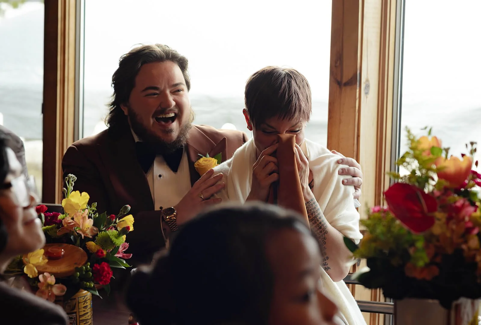 A Bold, Retro-Inspired Wedding at Gunflint Lodge in Grand Marais, MN