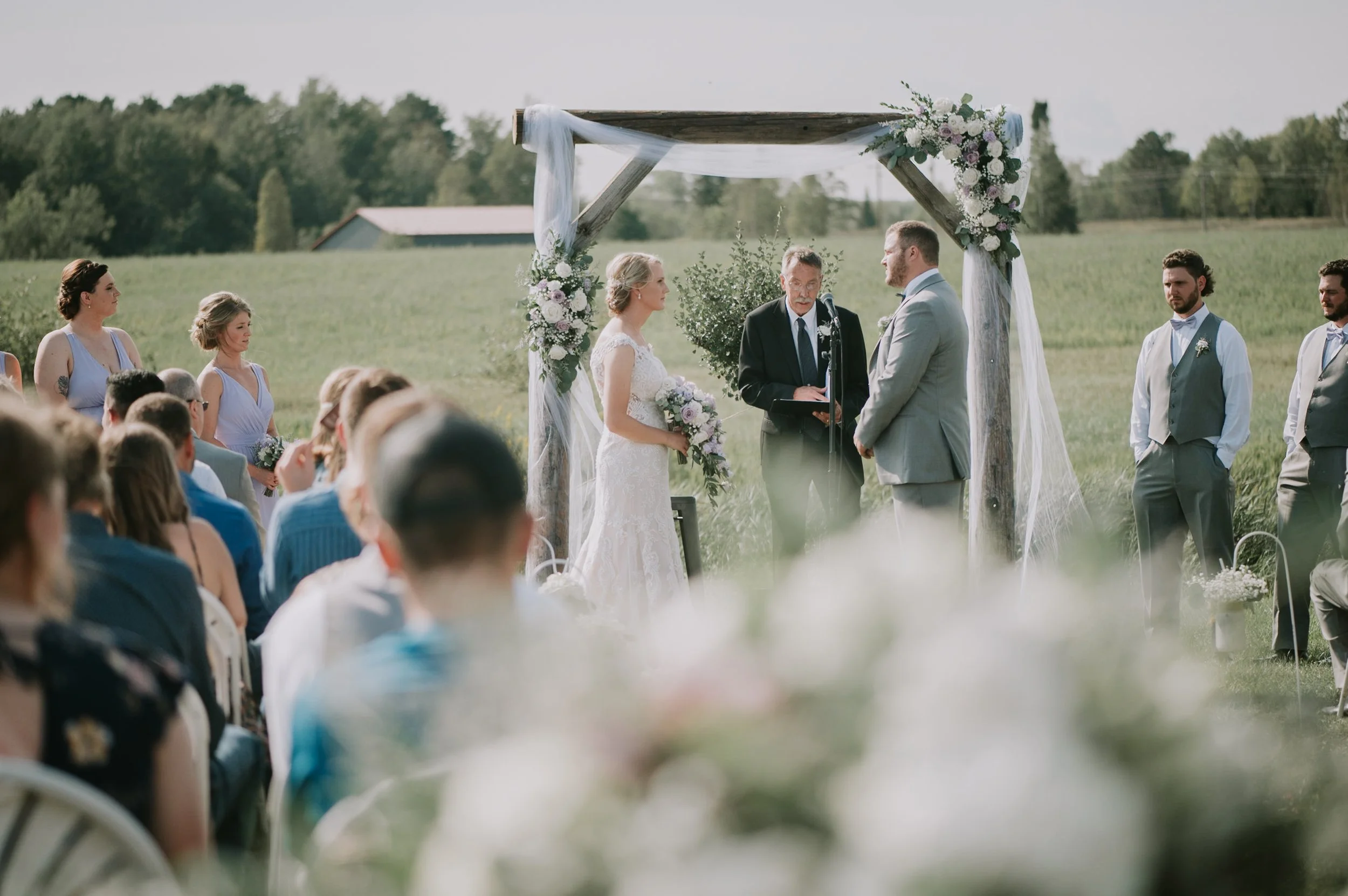Matthew + Cherese | Willow River Barn | Chelsea Dobs Photography
