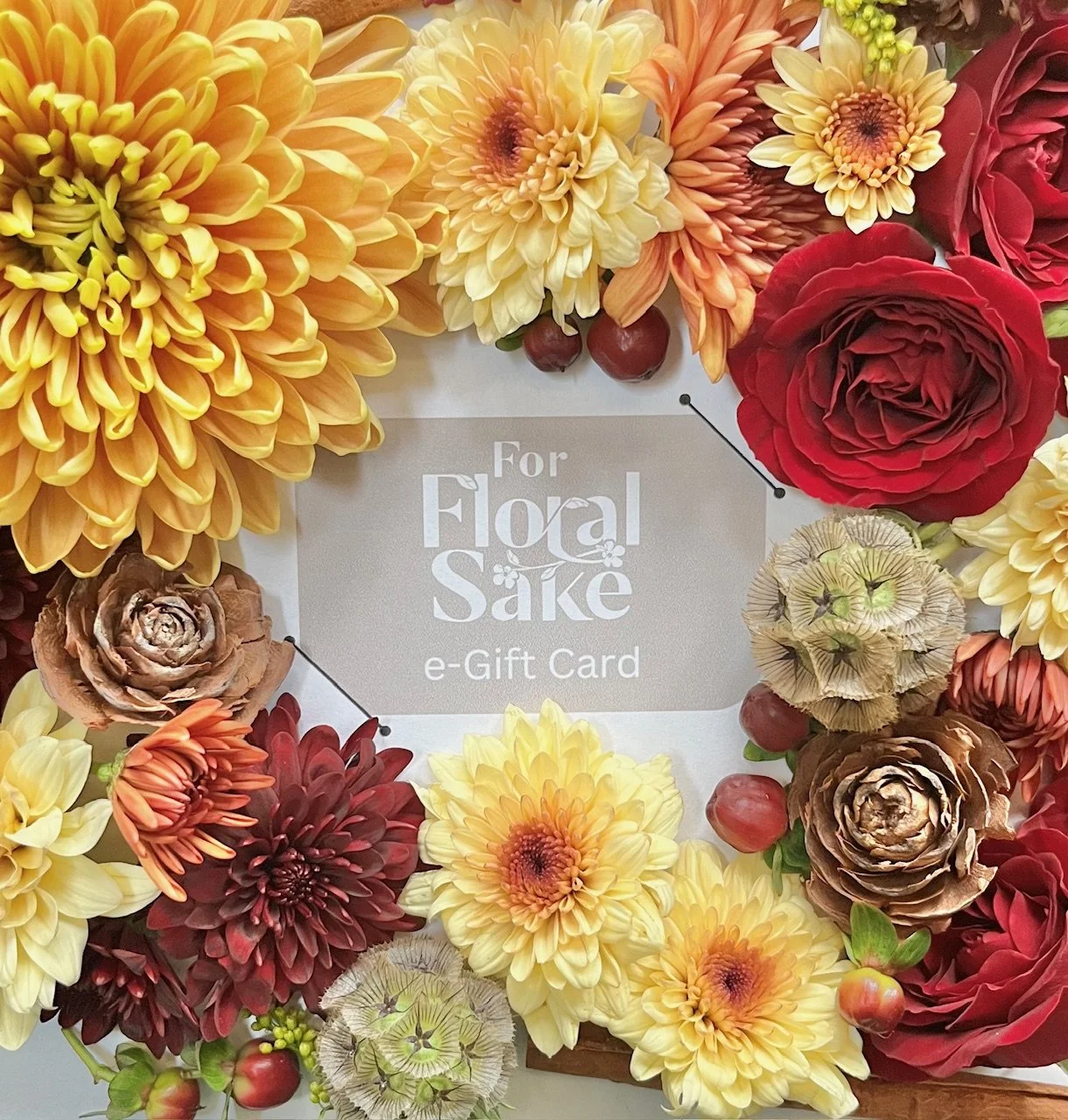 For Floral Sake | Gift Card