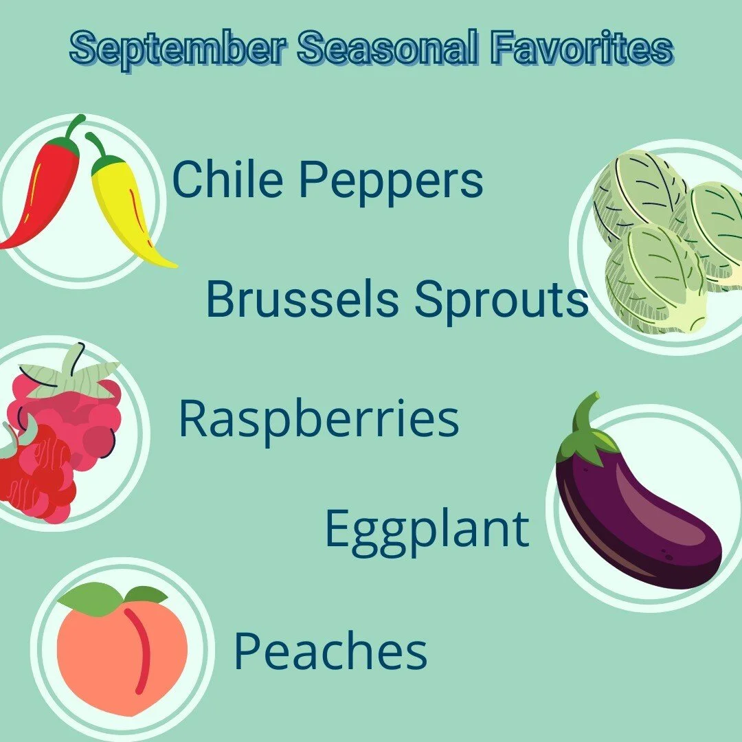 Welcome September and welcome Autumn! These are a few of our favorite goodies that are especially flavorful this time of year! What are you harvesting and cooking with in September? 

#chefate #gardengoodies #seasonalproduce #5280food #eatwell #garde