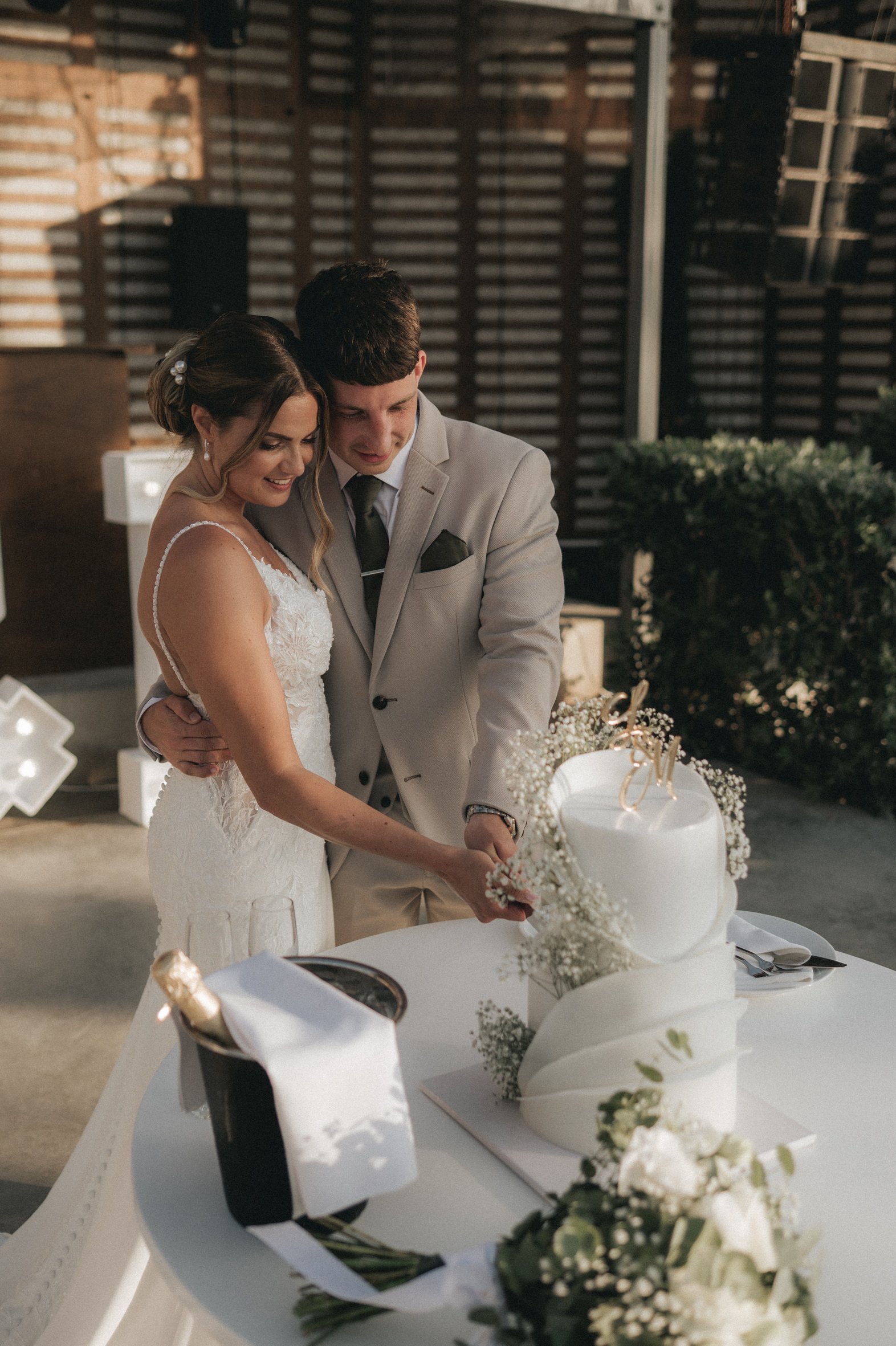 Cyprus wedding cake