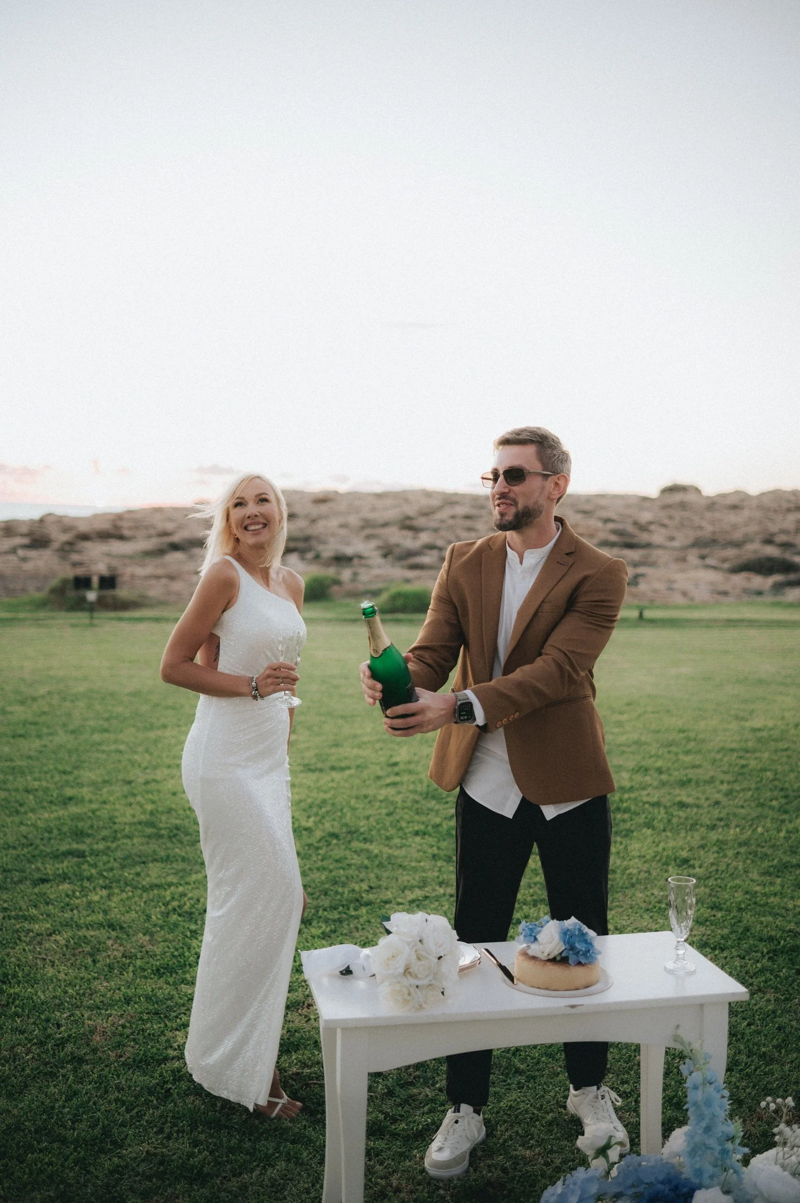 Ktima Alassos Cake cut